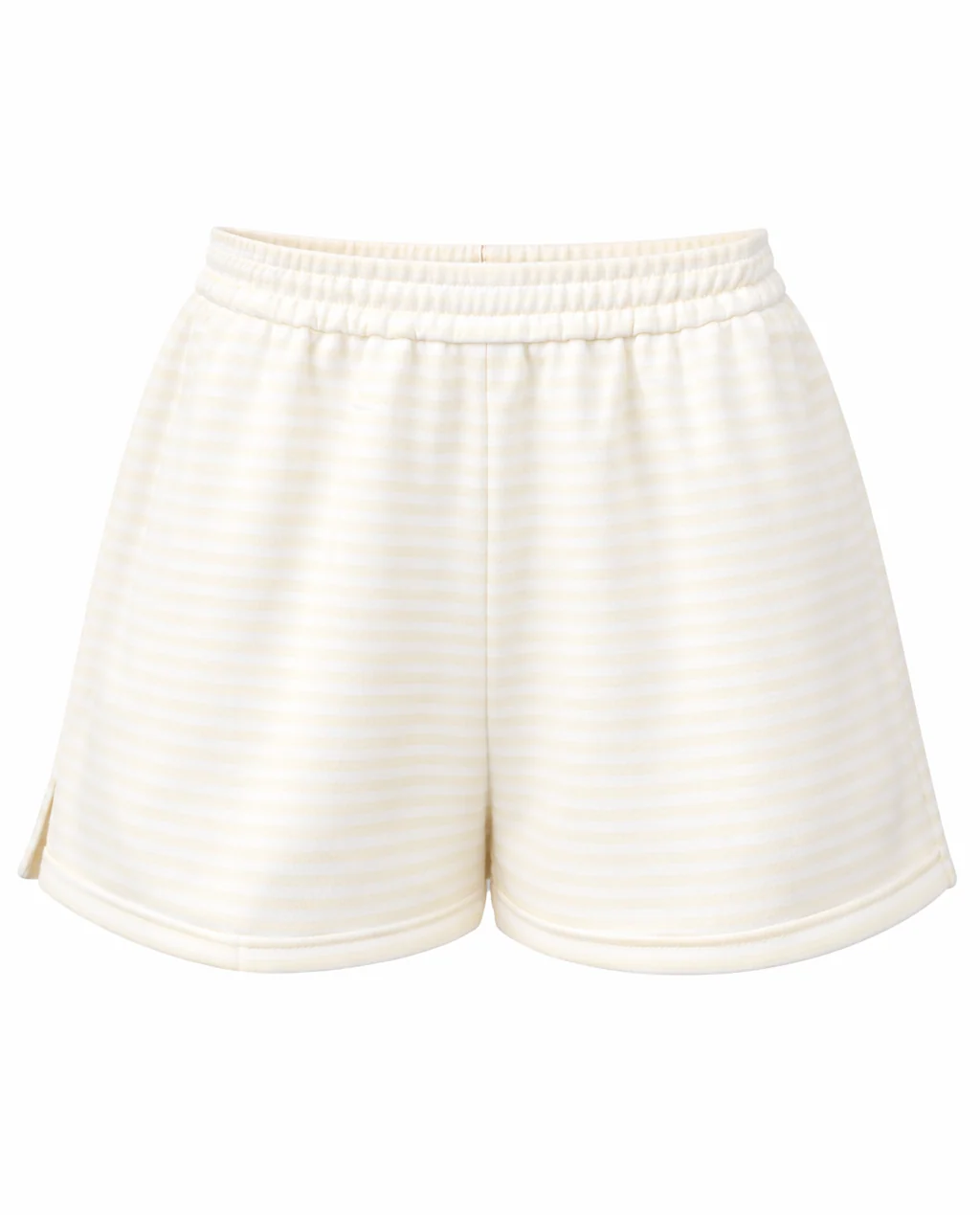 Baby Yellow and White Big Striped Shorts - Image 5