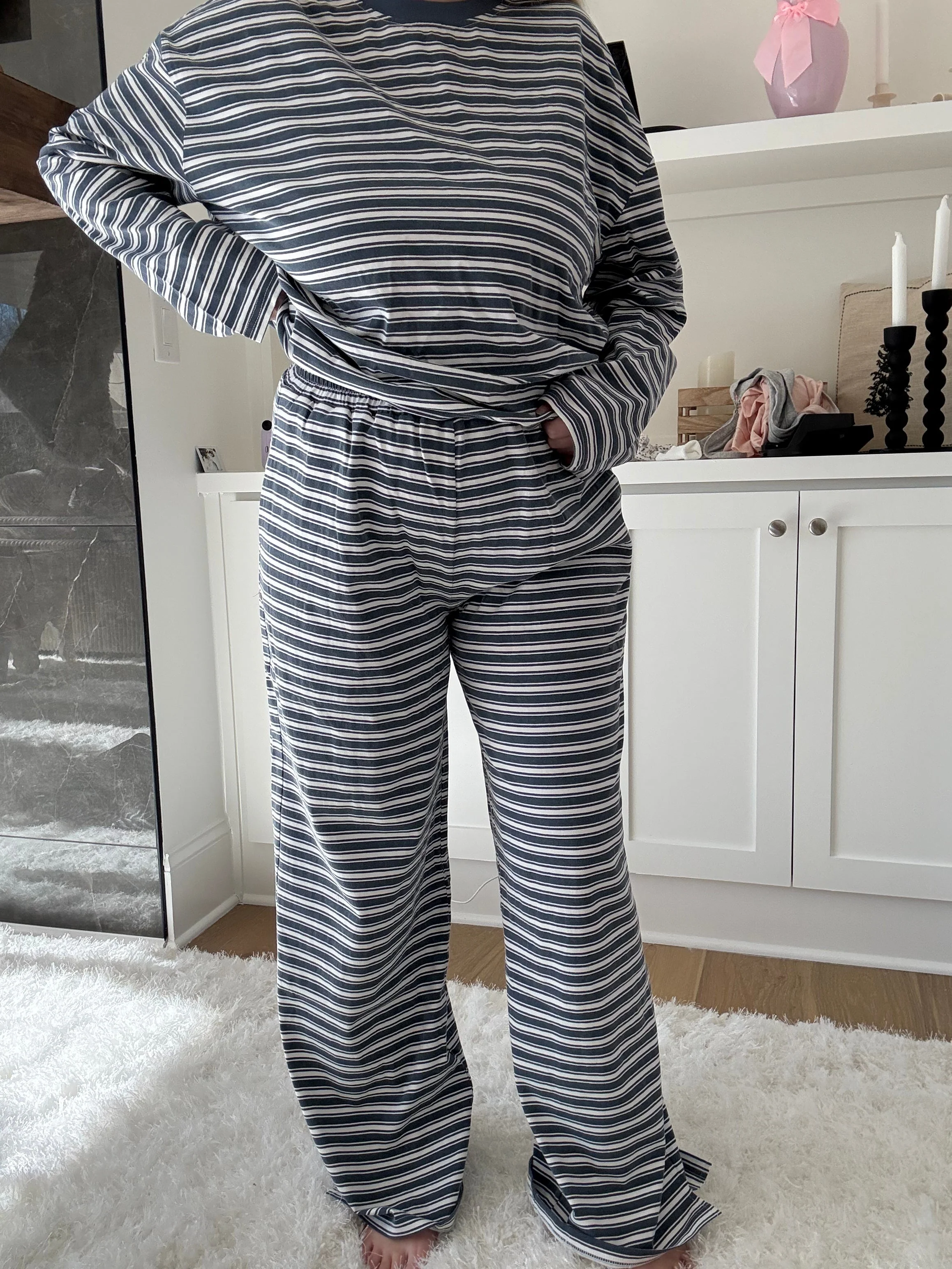 Billie Striped Loungewear Pants - Image 4