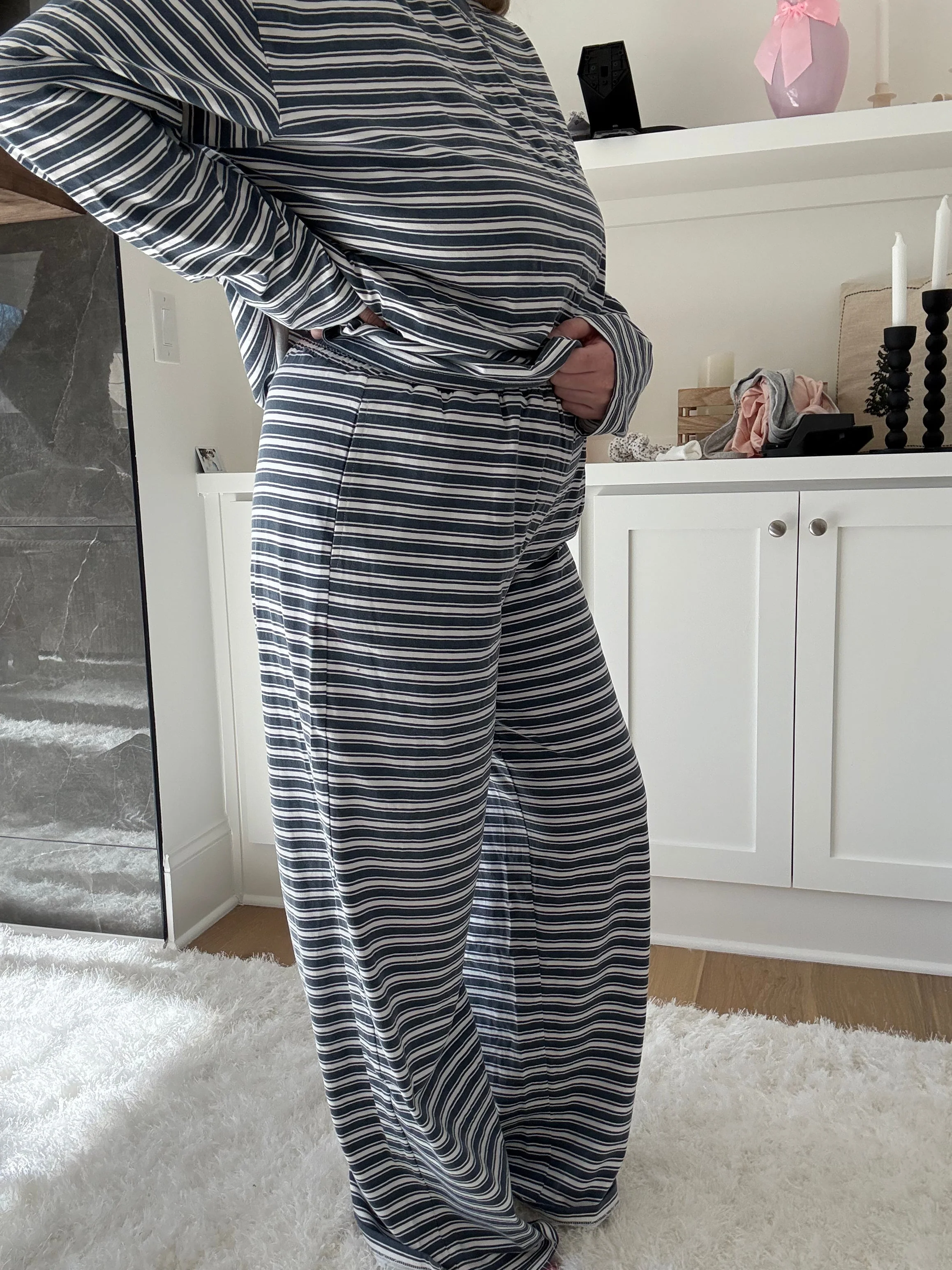 Billie Striped Loungewear Pants - Image 5
