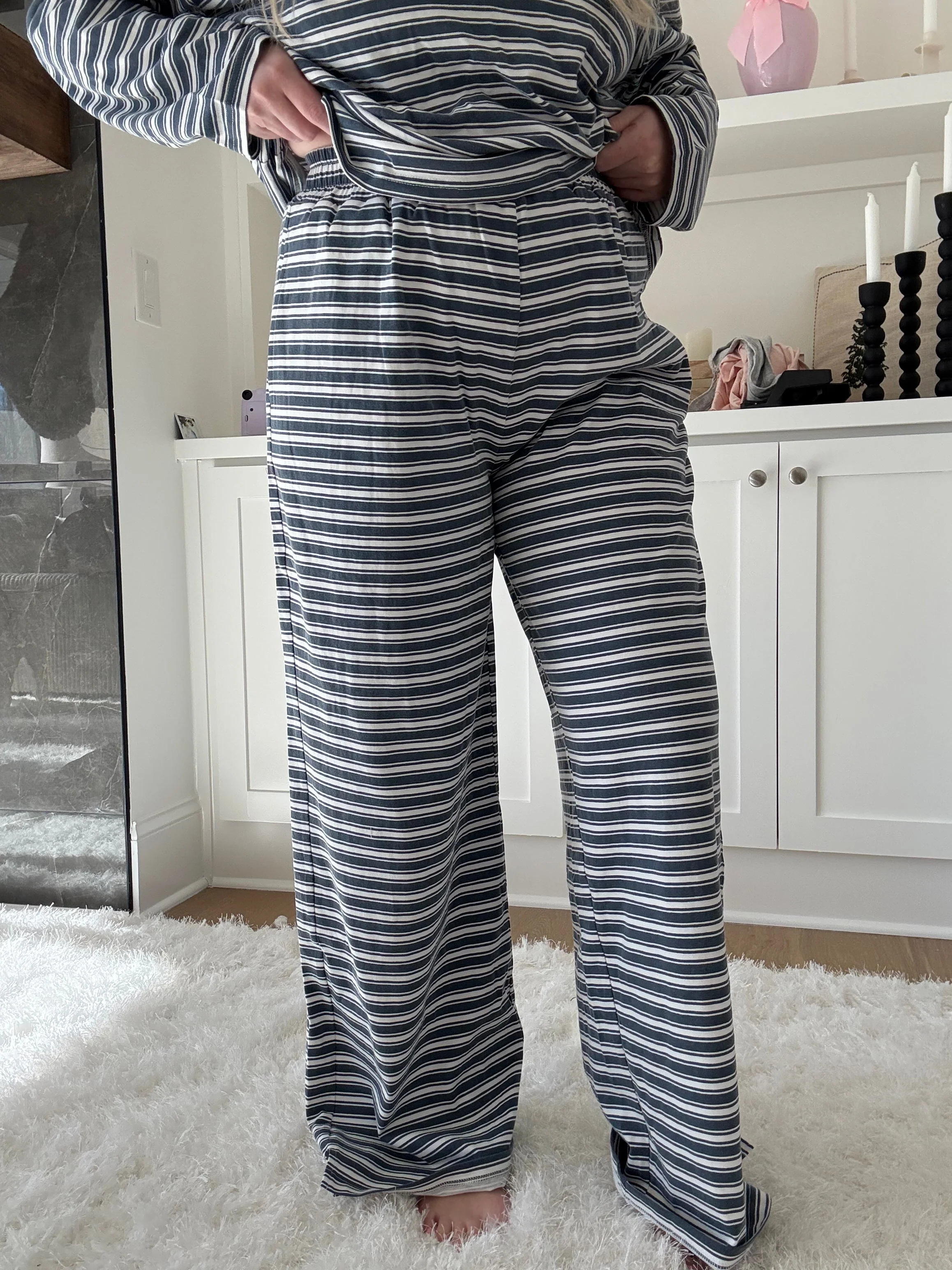 Billie Striped Loungewear Pants - Image 6