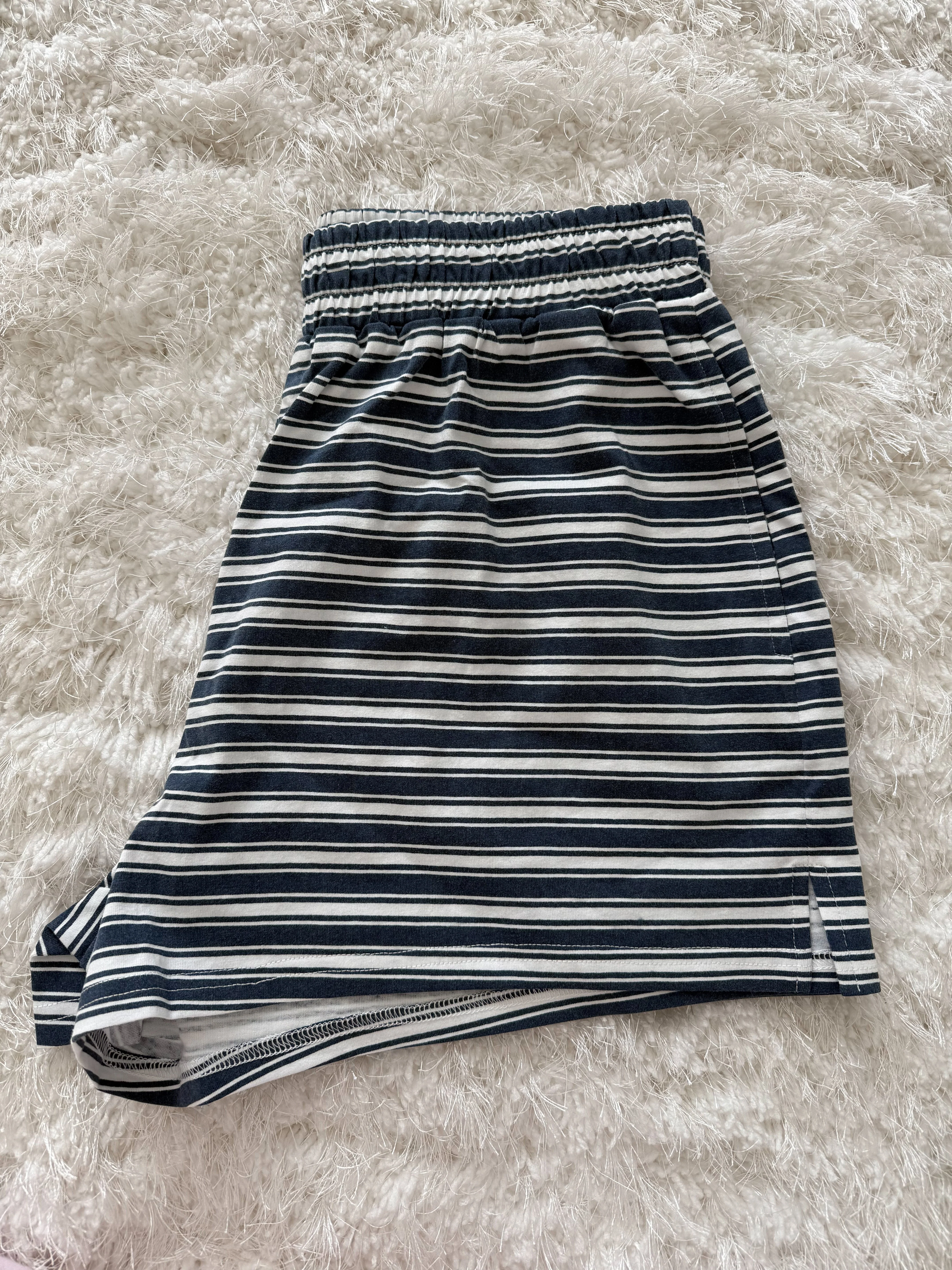 Billie Striped Loungewear Shorts - Image 2