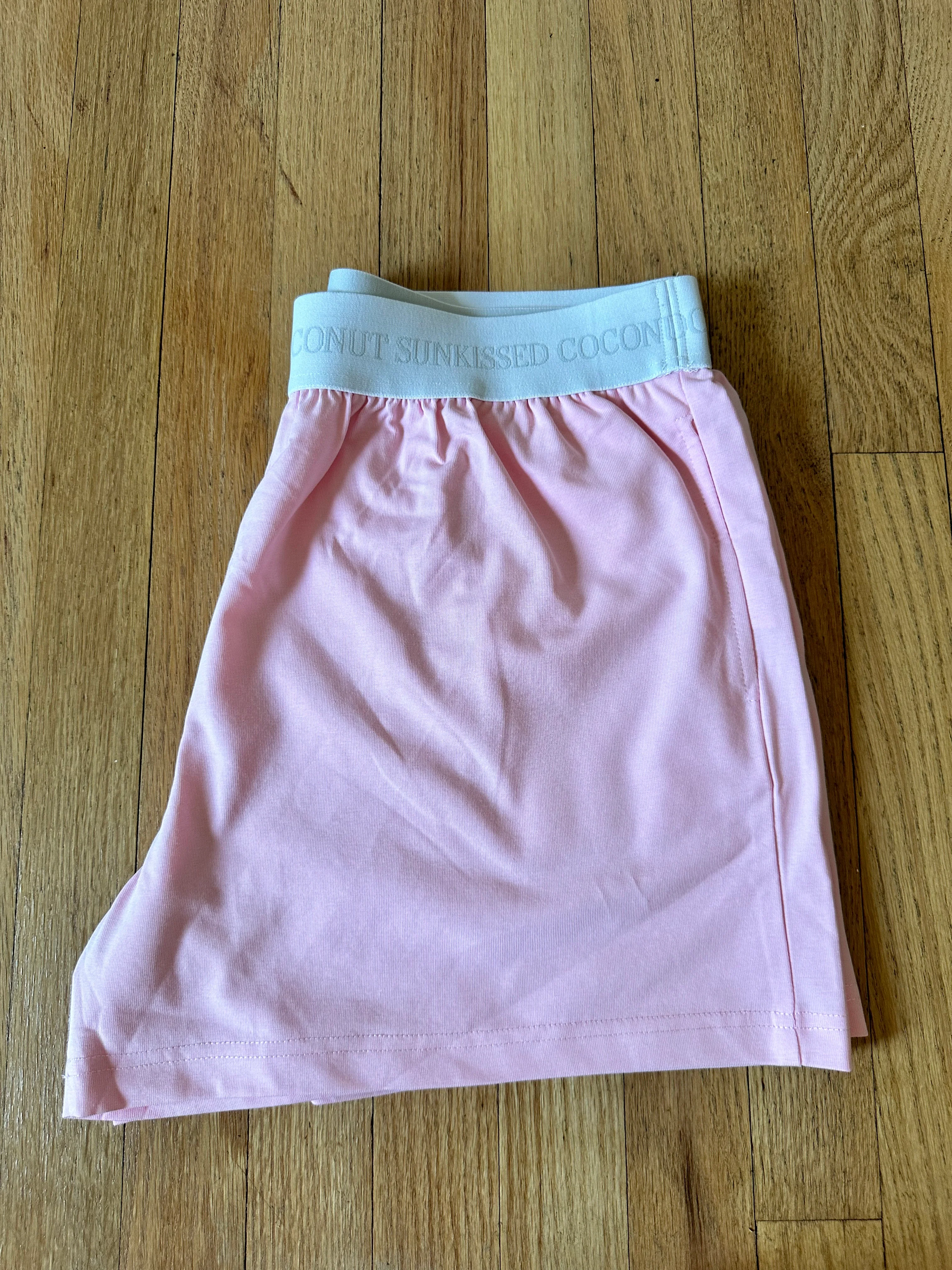 Blair Pink Basic Watercolor Shorts - Image 3