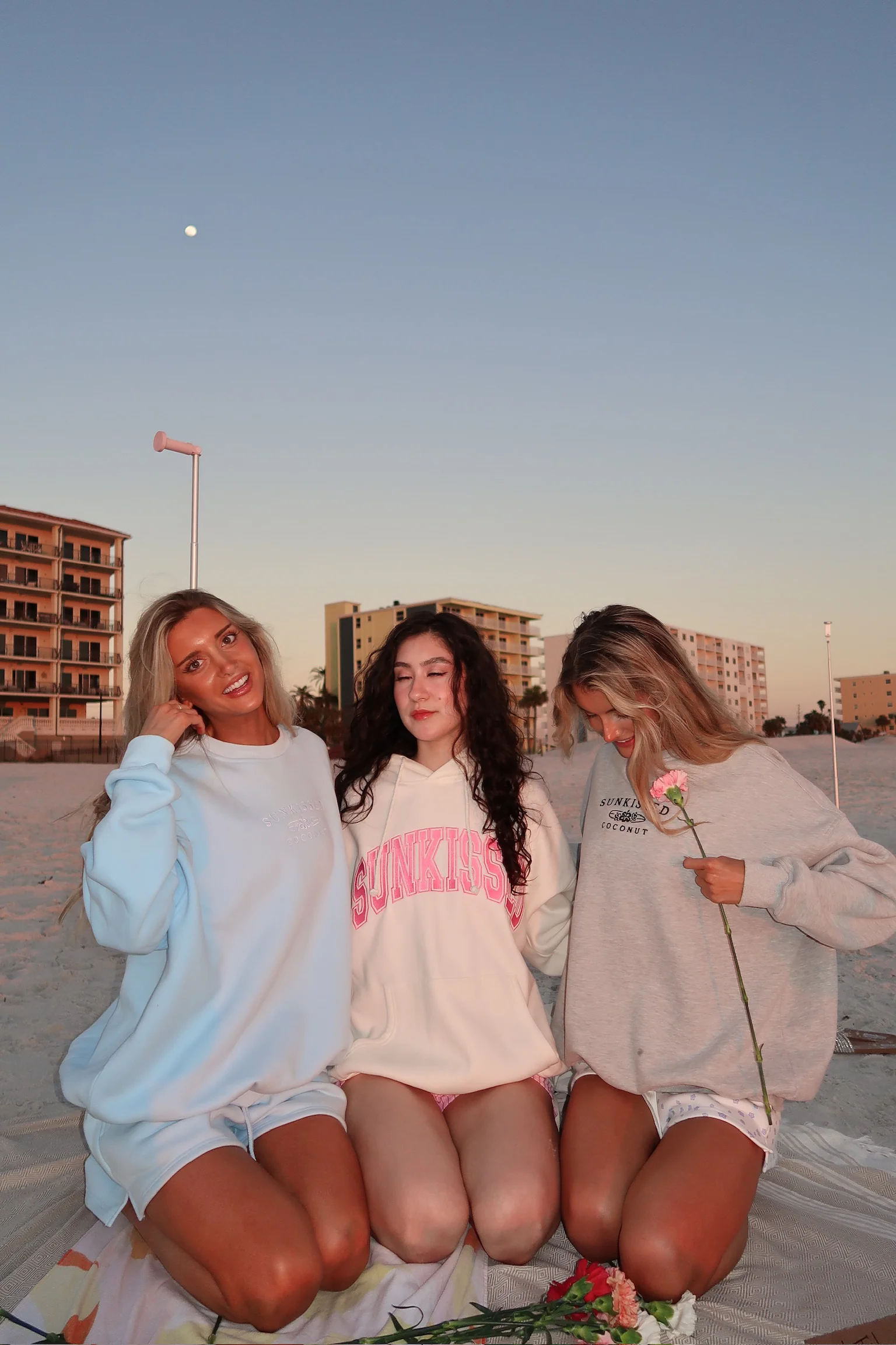 Icy Blue Basic Blank Shorts - Image 6