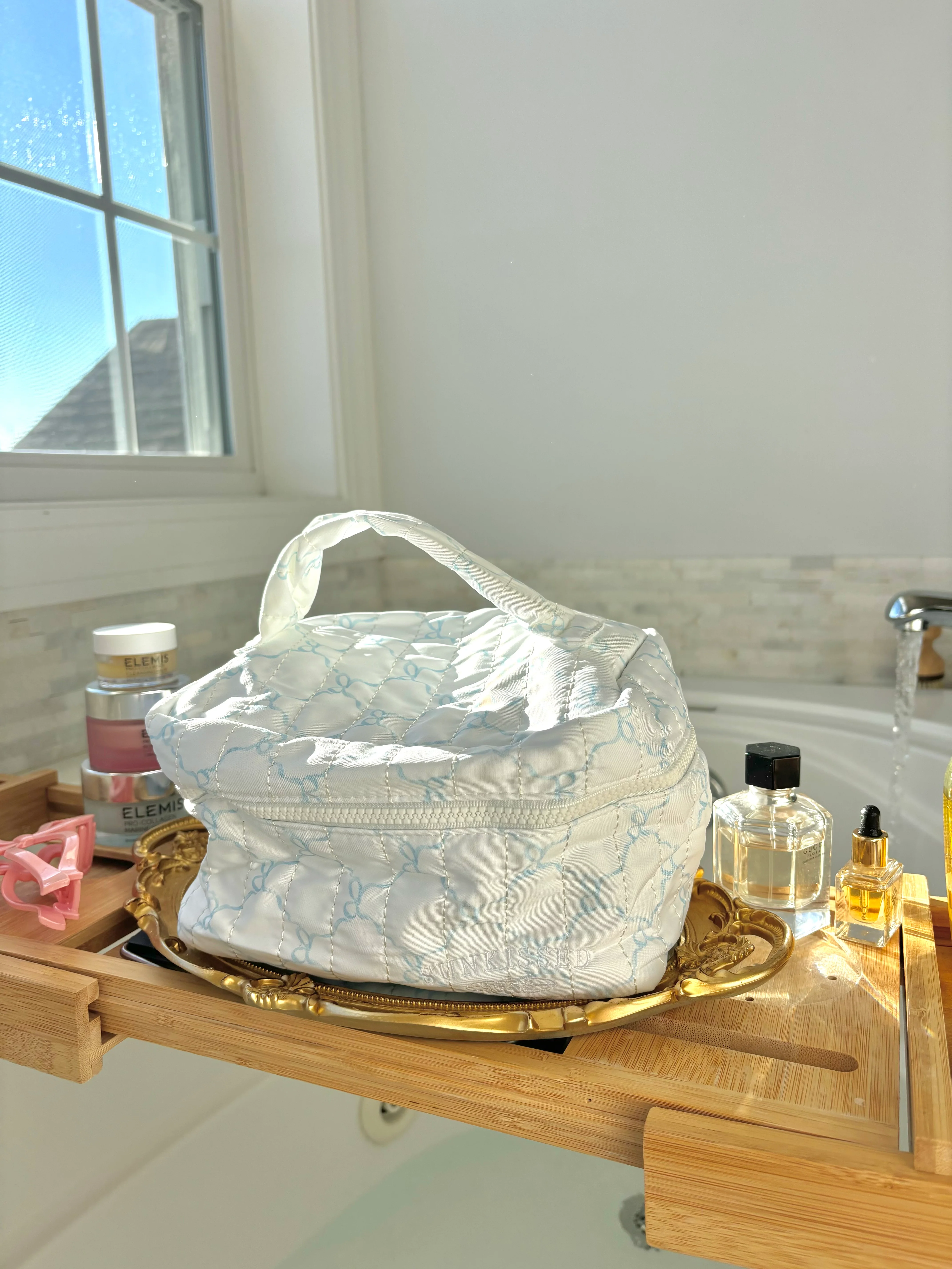 Coquette Ribbon Handmade Makeup Bag - Image 3