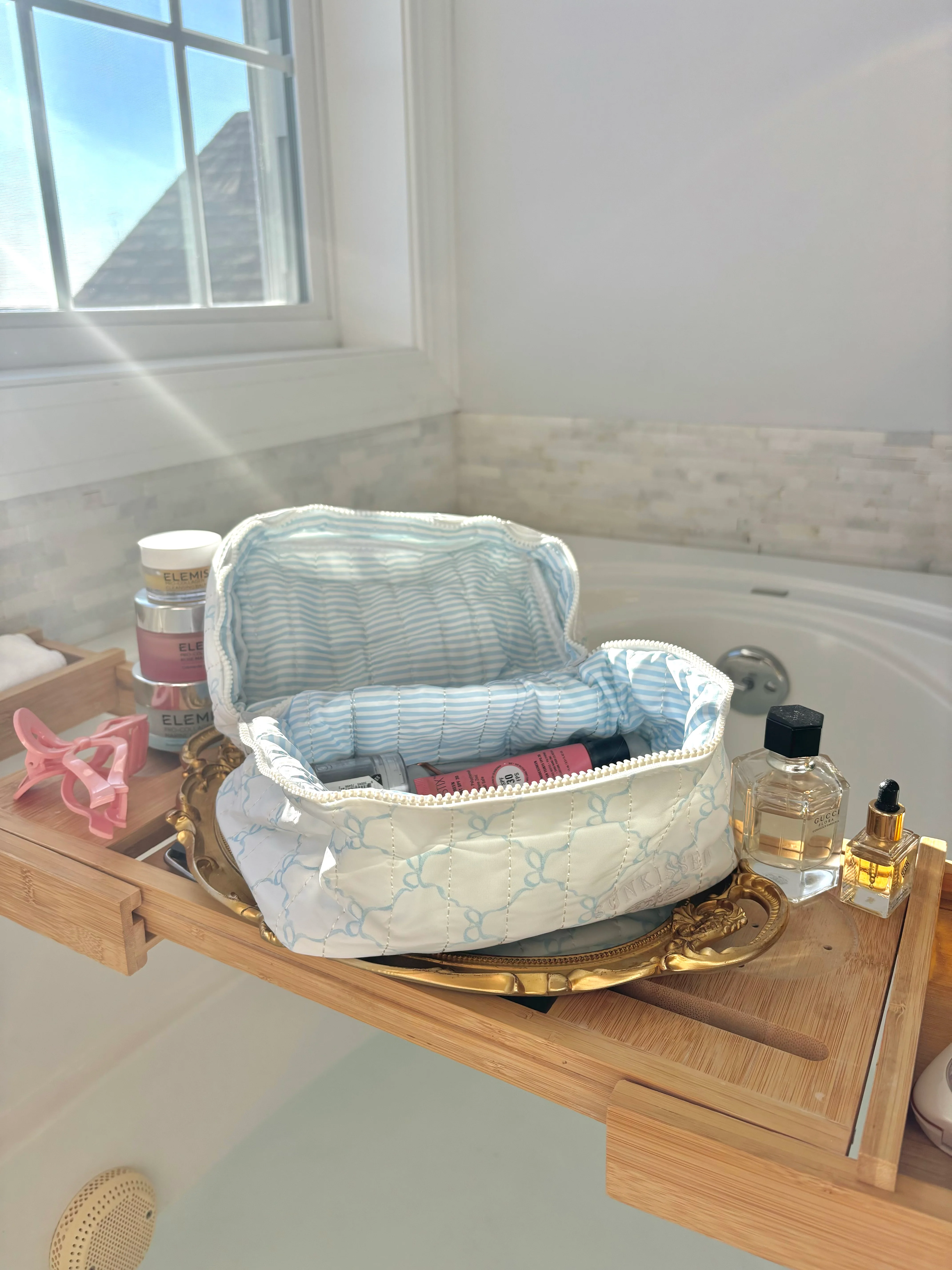 Coquette Ribbon Handmade Makeup Bag - Image 8