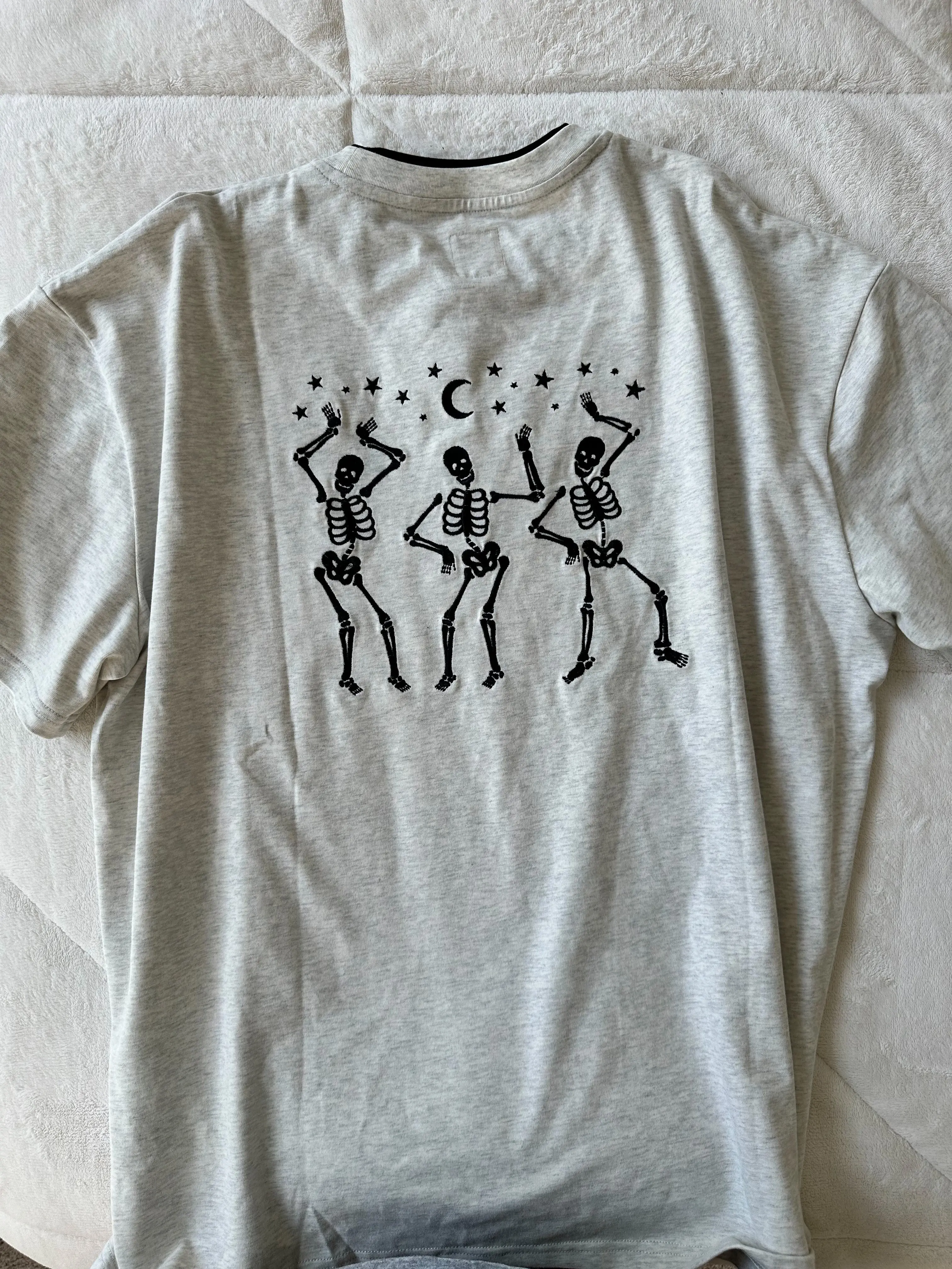 EMBROIDER SKELETON TEE - Image 3