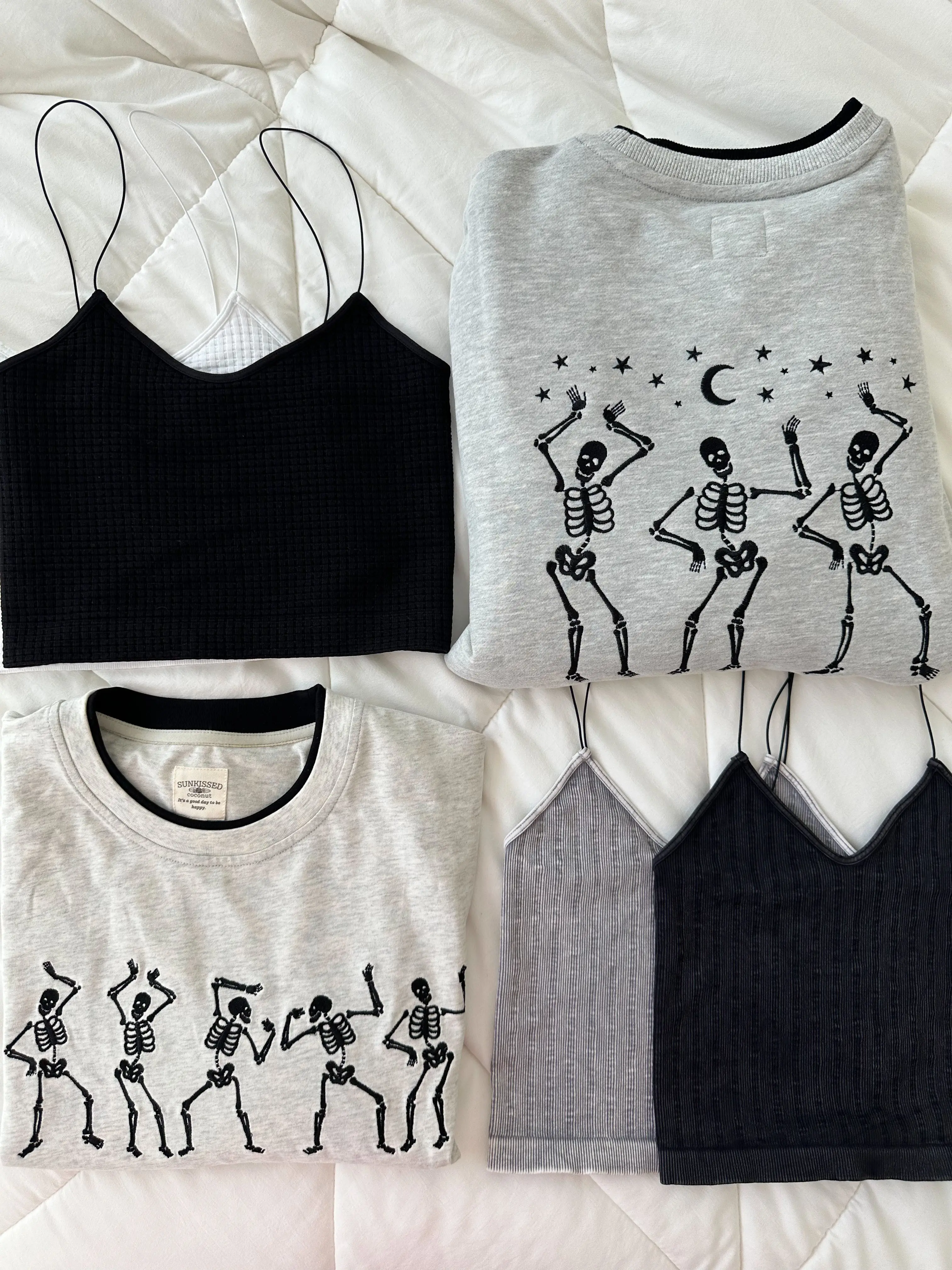 EMBROIDER SKELETON TEE - Image 6
