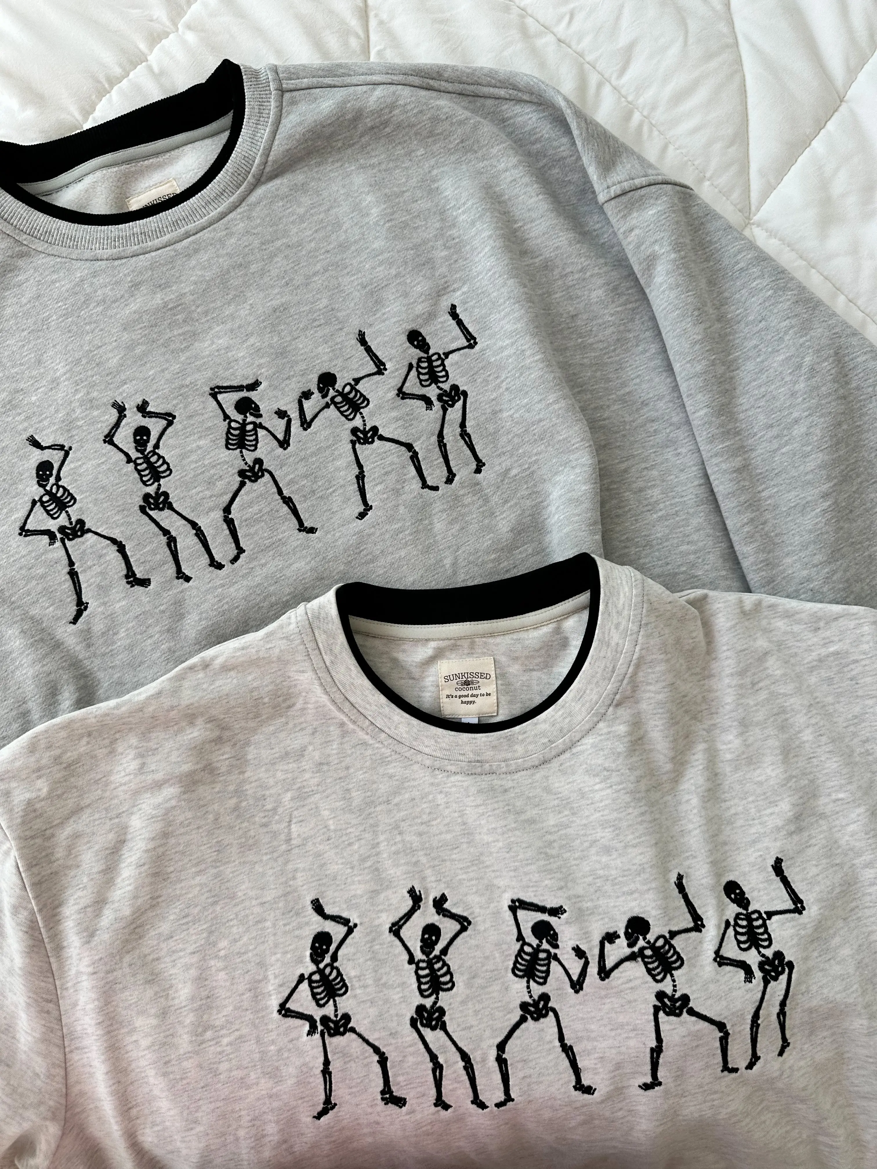 EMBROIDER SKELETON TEE - Image 8