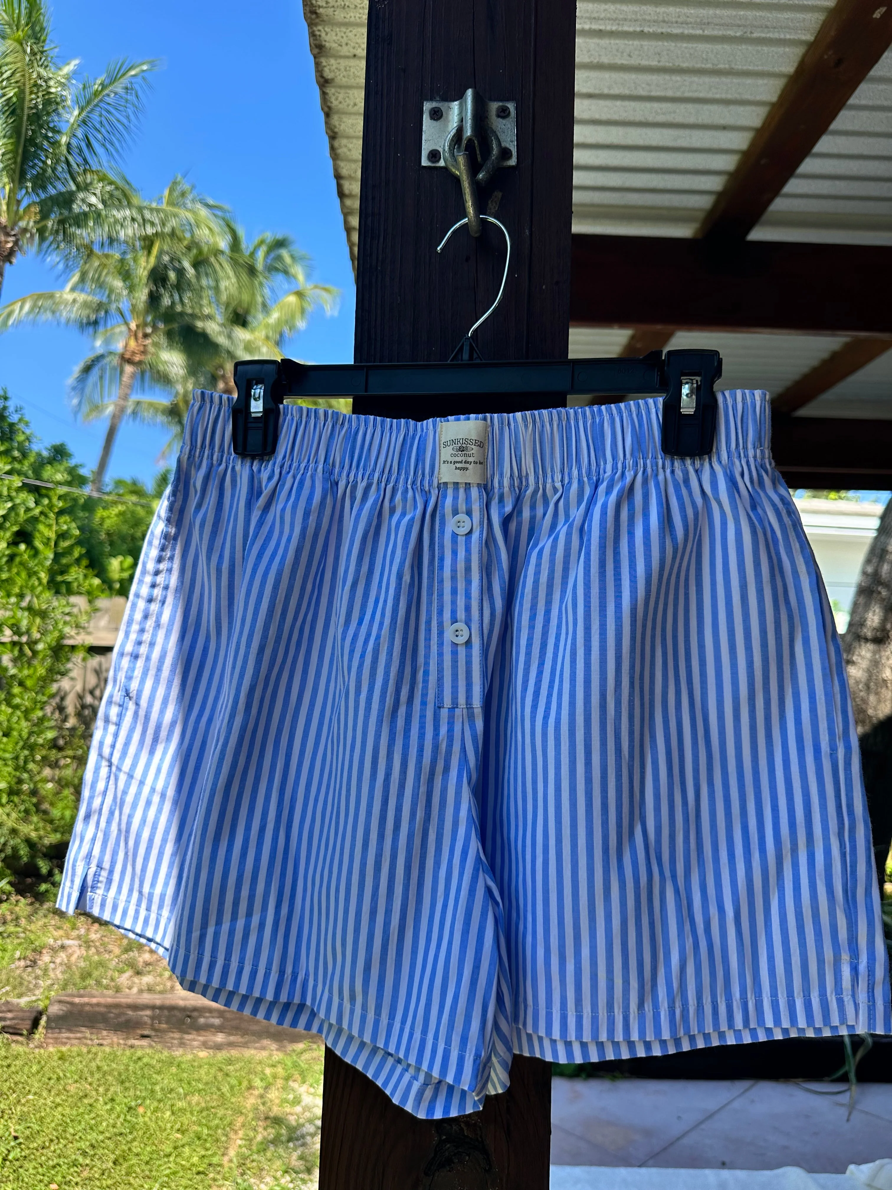 Blue Stripes Everyday Boxer Shorts - Image 4