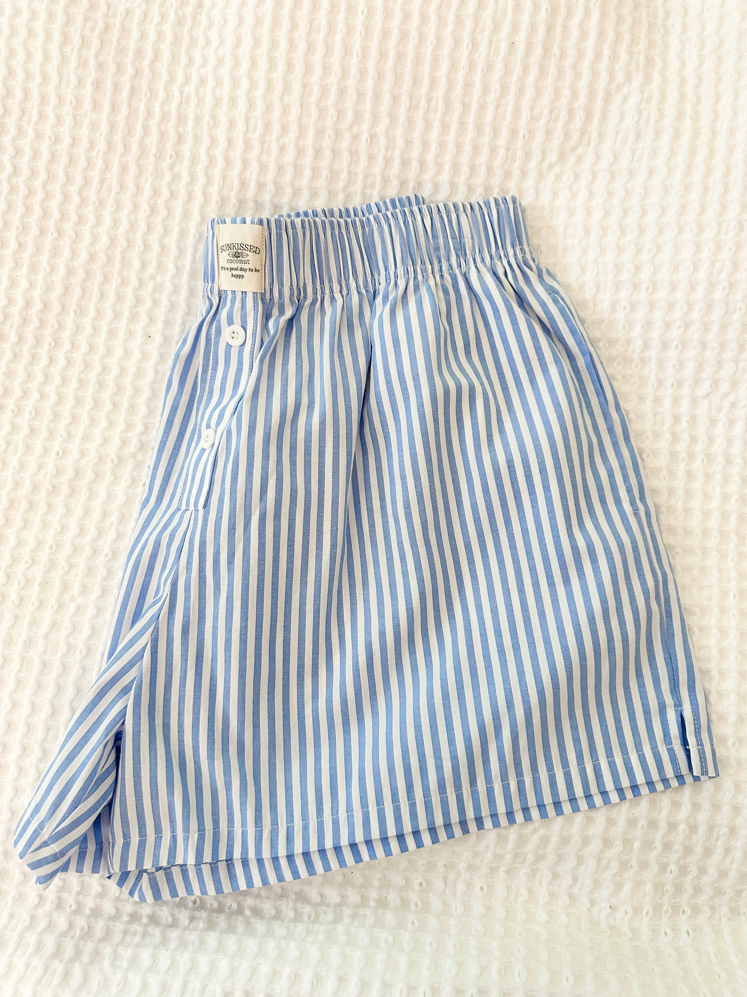 Blue Stripes Everyday Boxer Shorts - Image 6