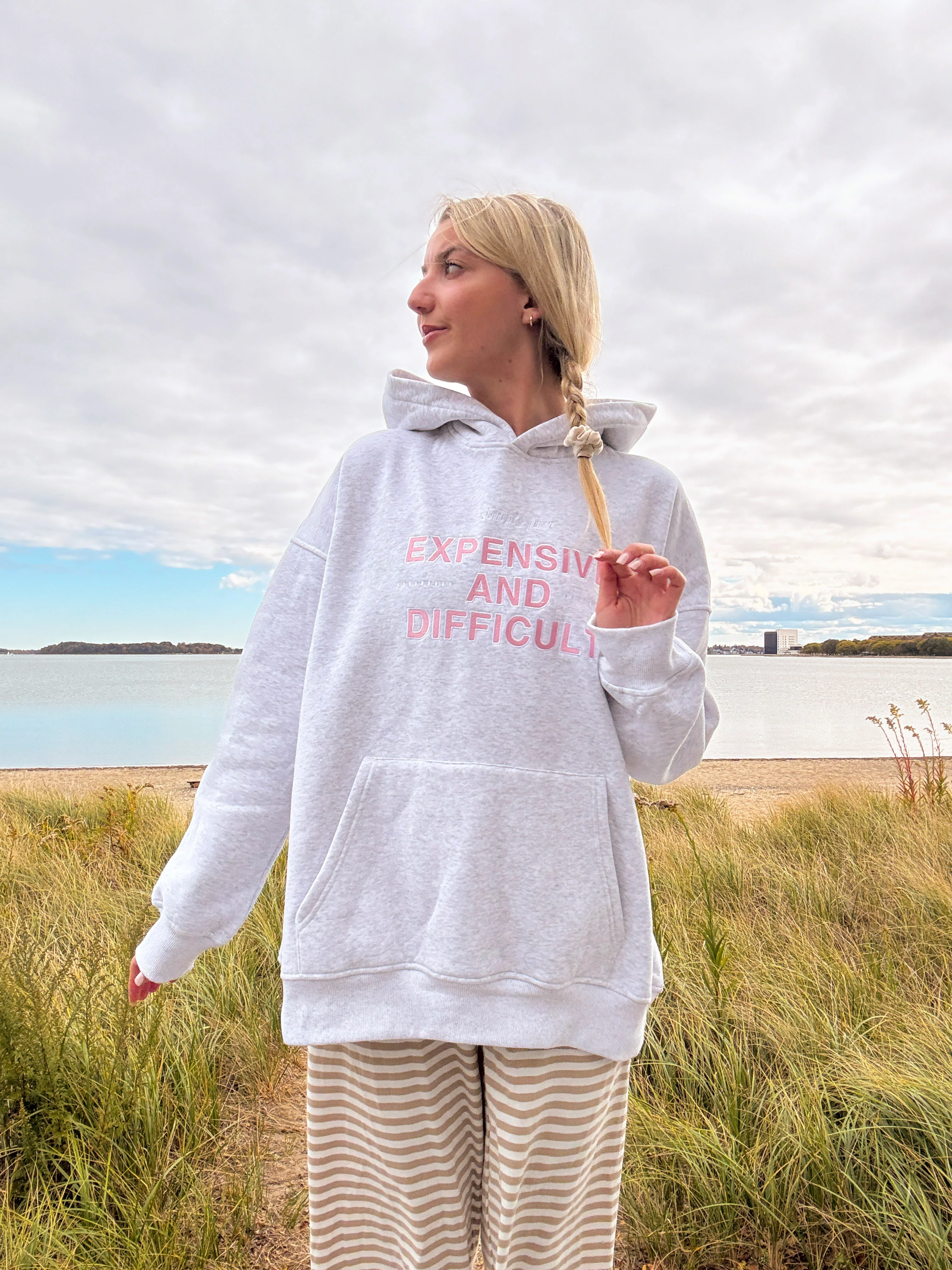Expensive And Difficult Embroider Hoodie - Image 13