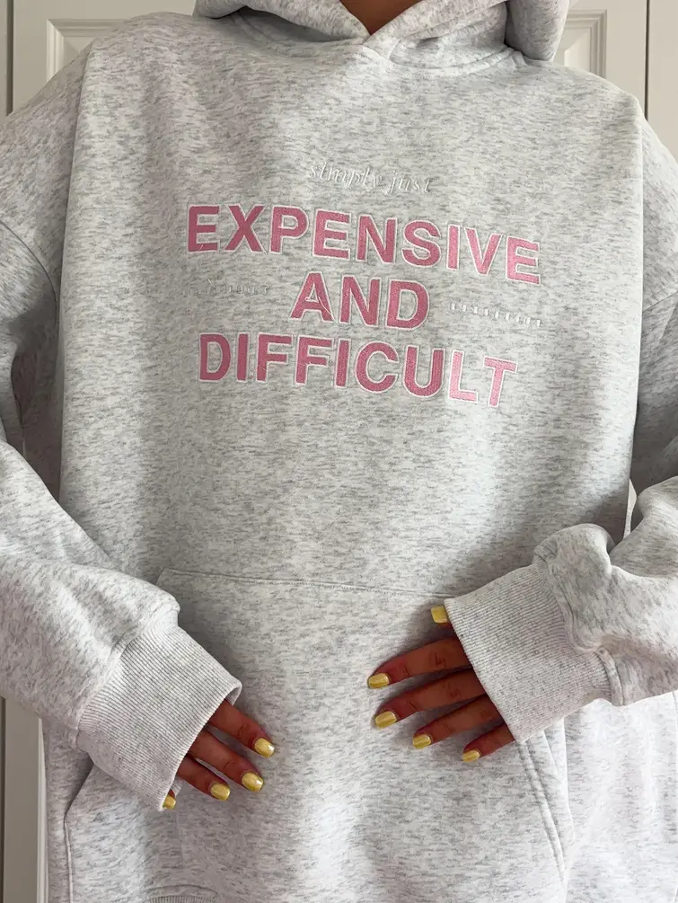 Expensive And Difficult Embroider Hoodie - Image 4