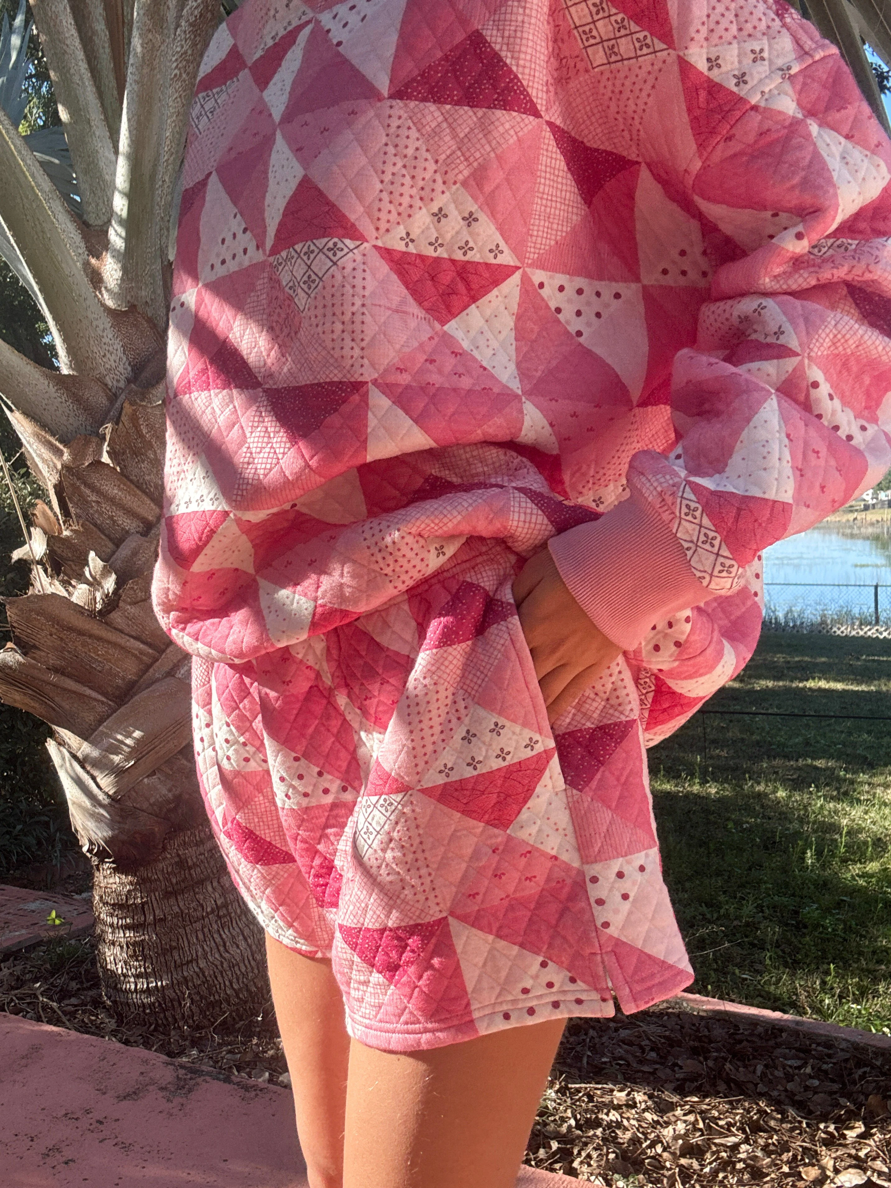 Gemma Patchwork Quilted Shorts - Image 8