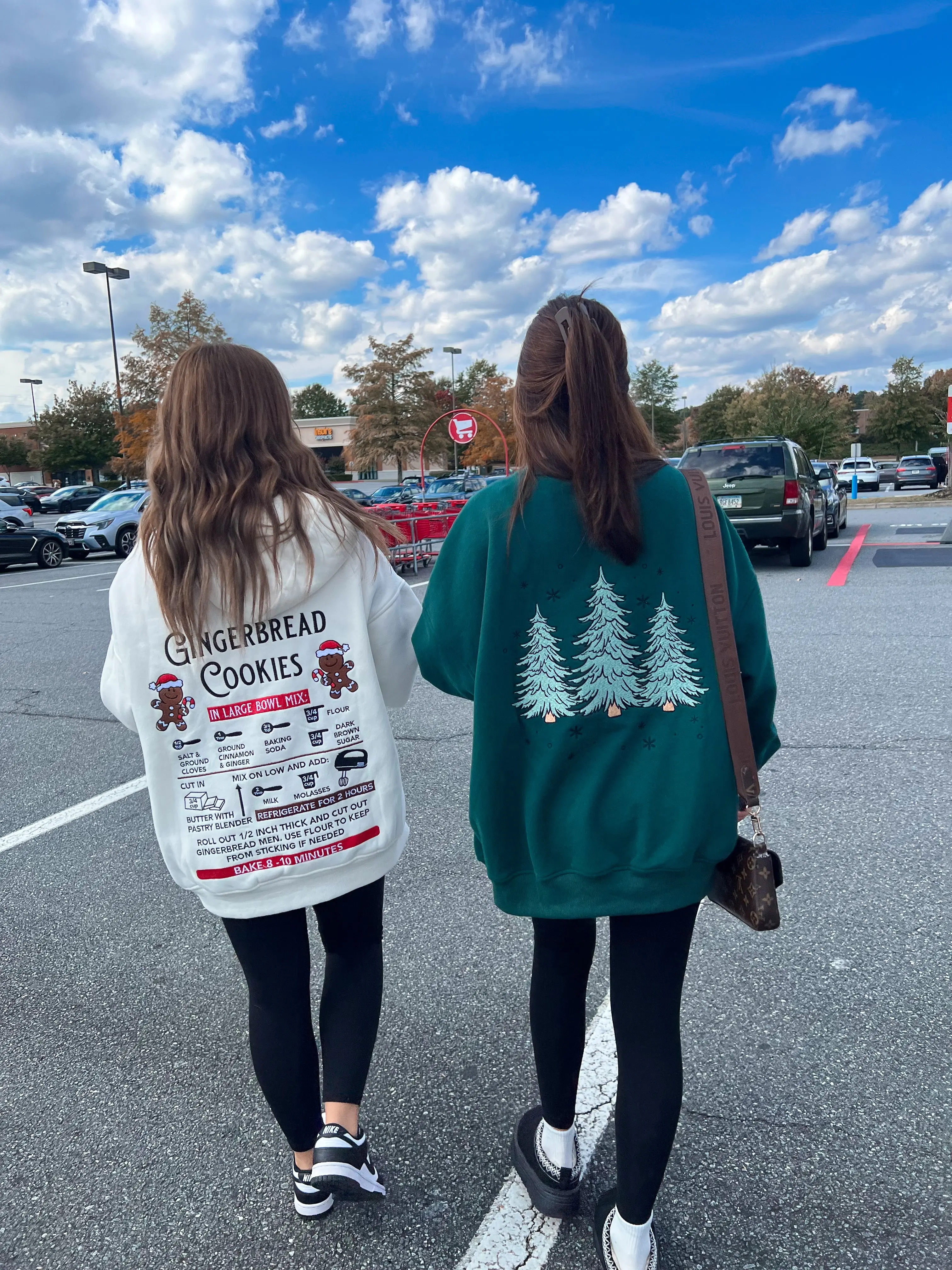 Ivory Gingerbread Recipe Christmas Embroider Hoodie - Image 11