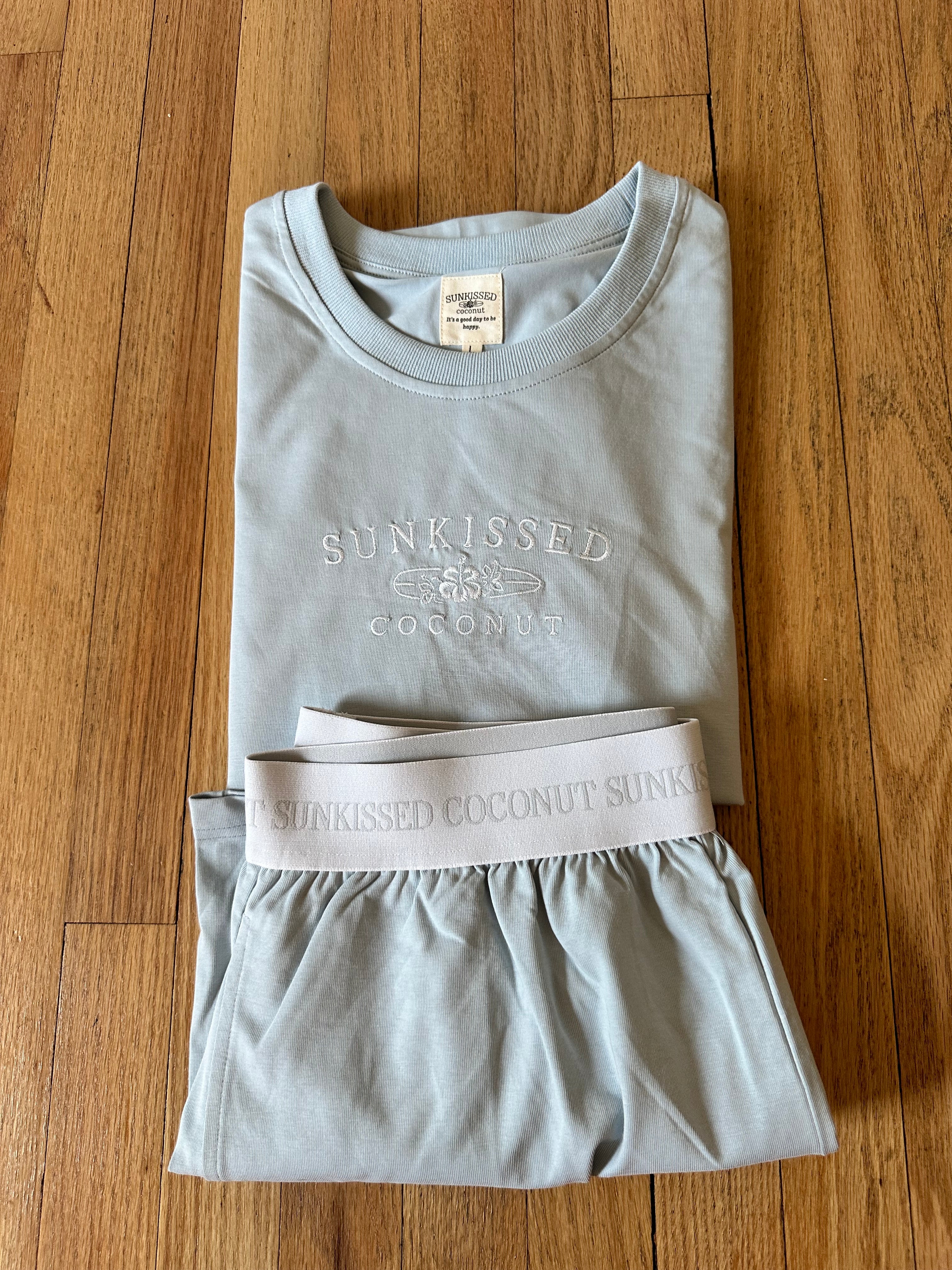 Glass Blue Basic Watercolor Shorts - Image 7