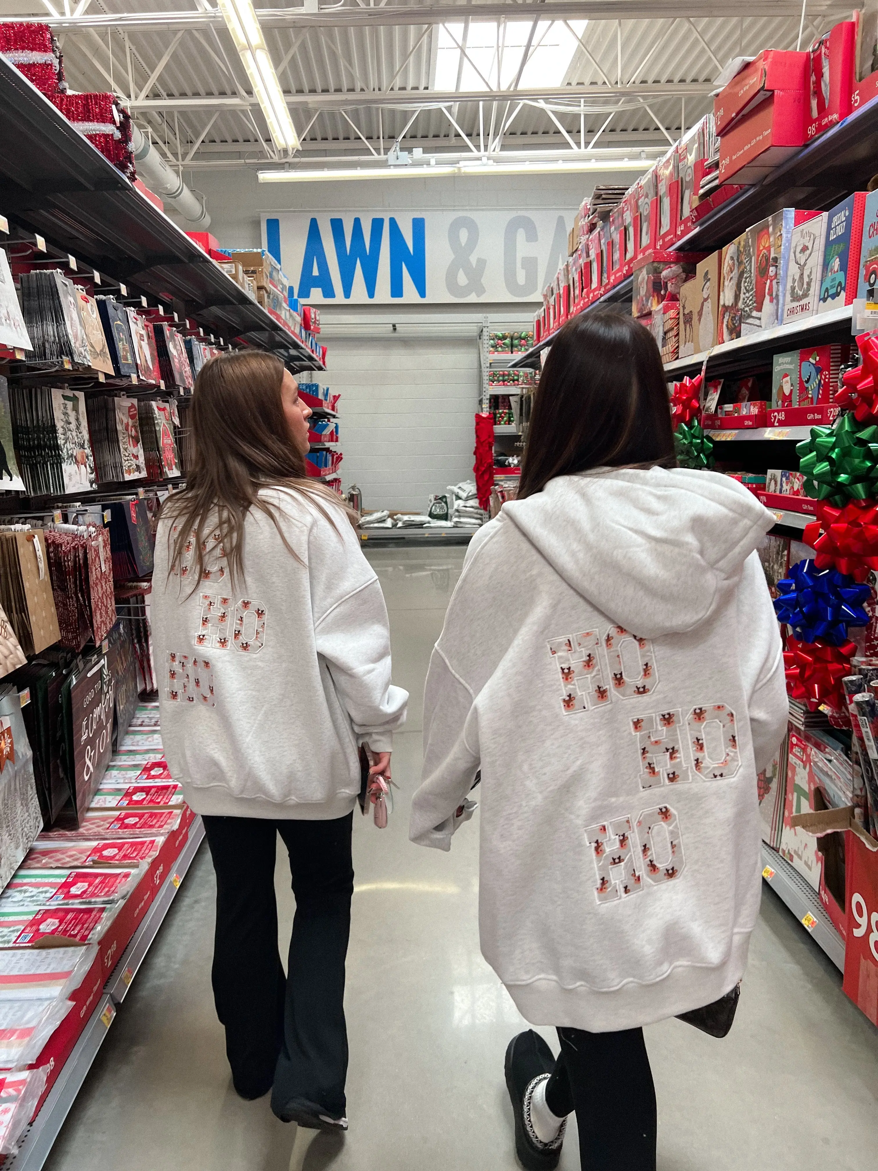 Grey Reindeer Hoodie - Image 14