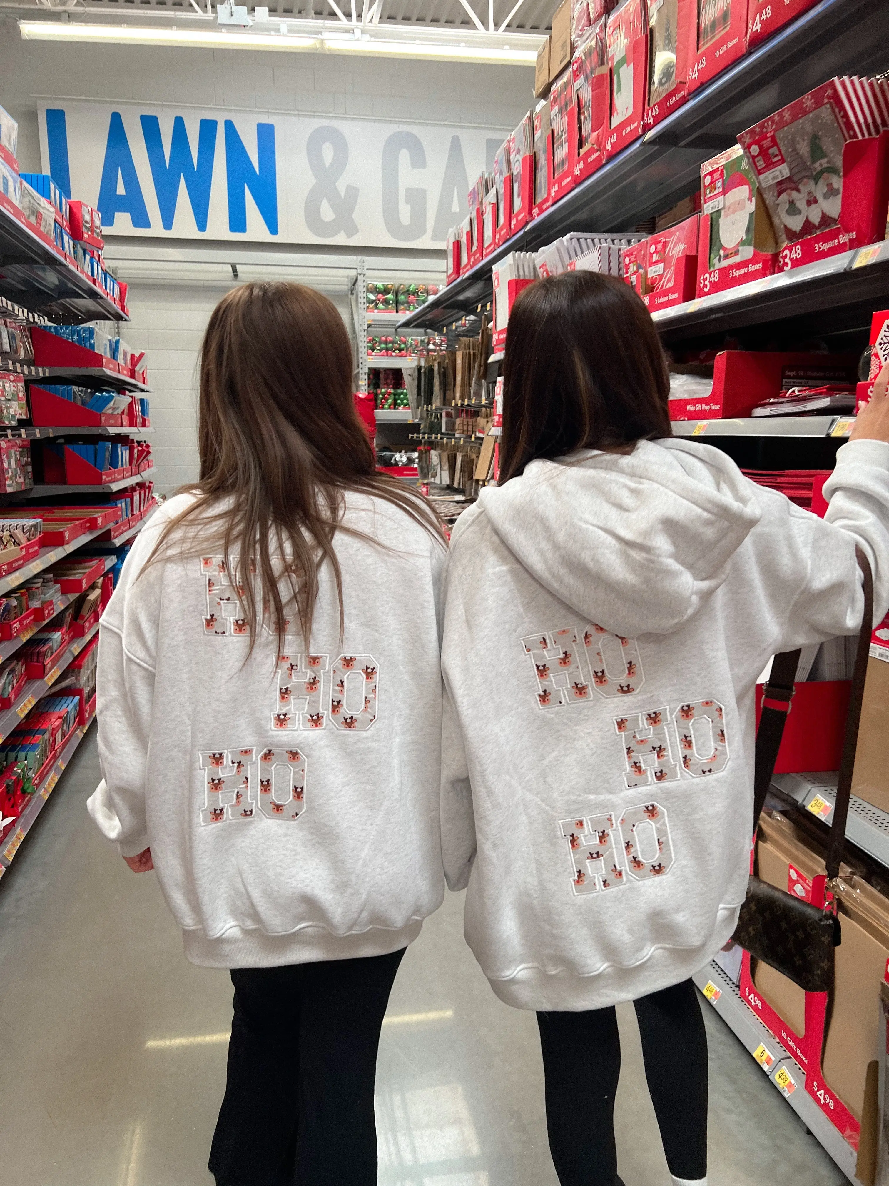 Grey Reindeer Hoodie - Image 15