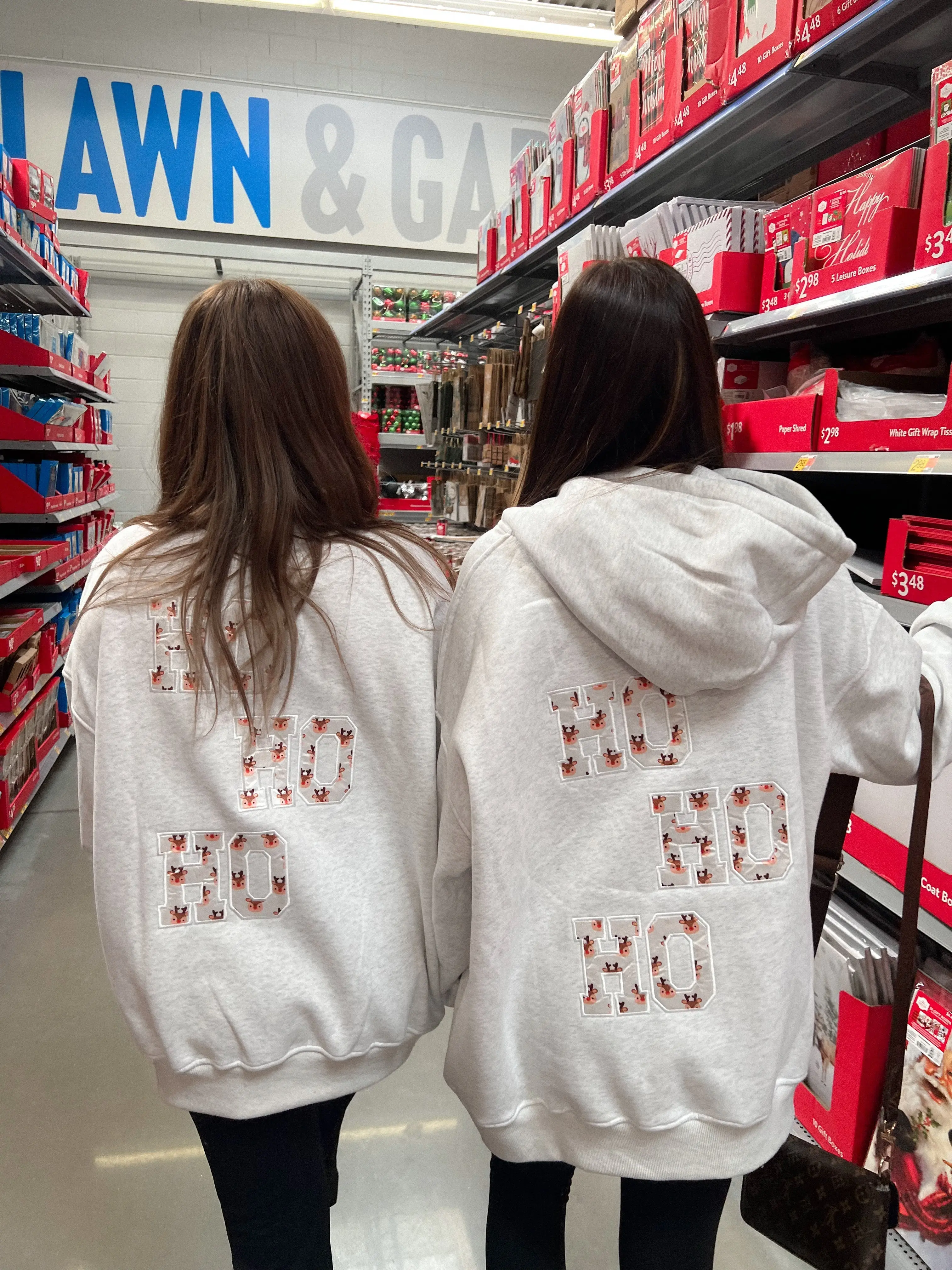 Grey Reindeer Hoodie - Image 16