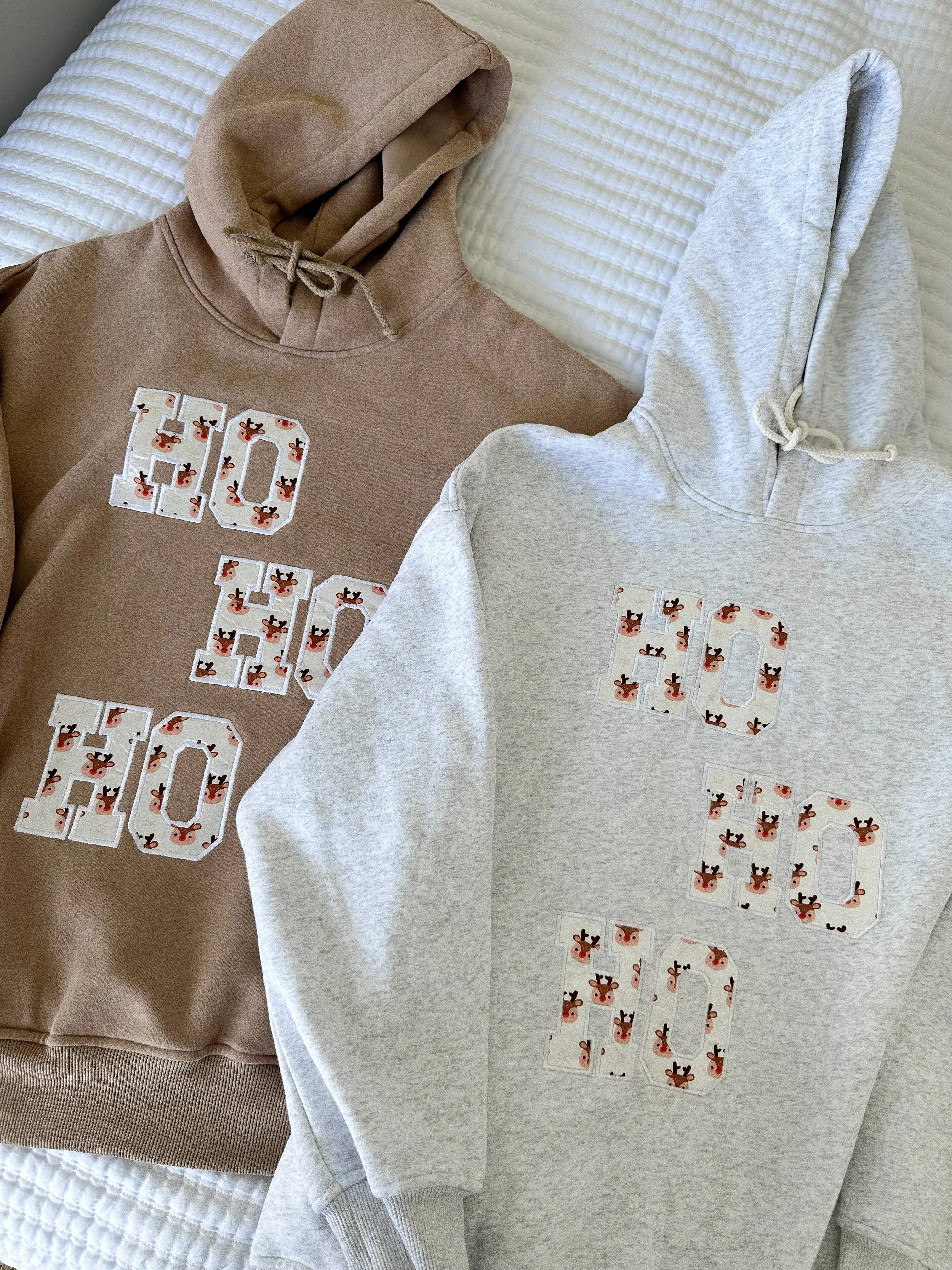 Grey Reindeer Hoodie - Image 5