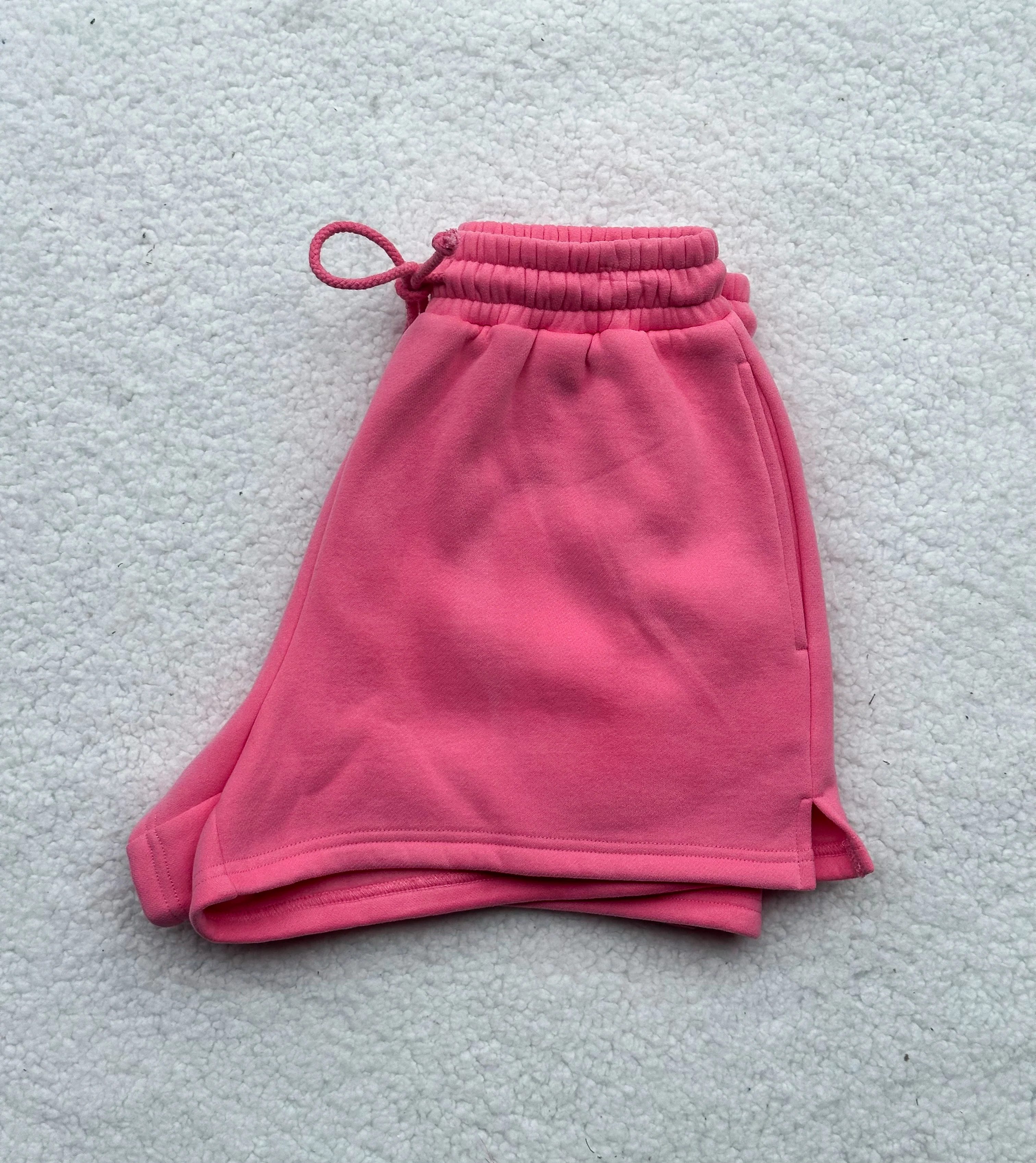Hibiscus Pink Basic Blank Shorts - Image 3