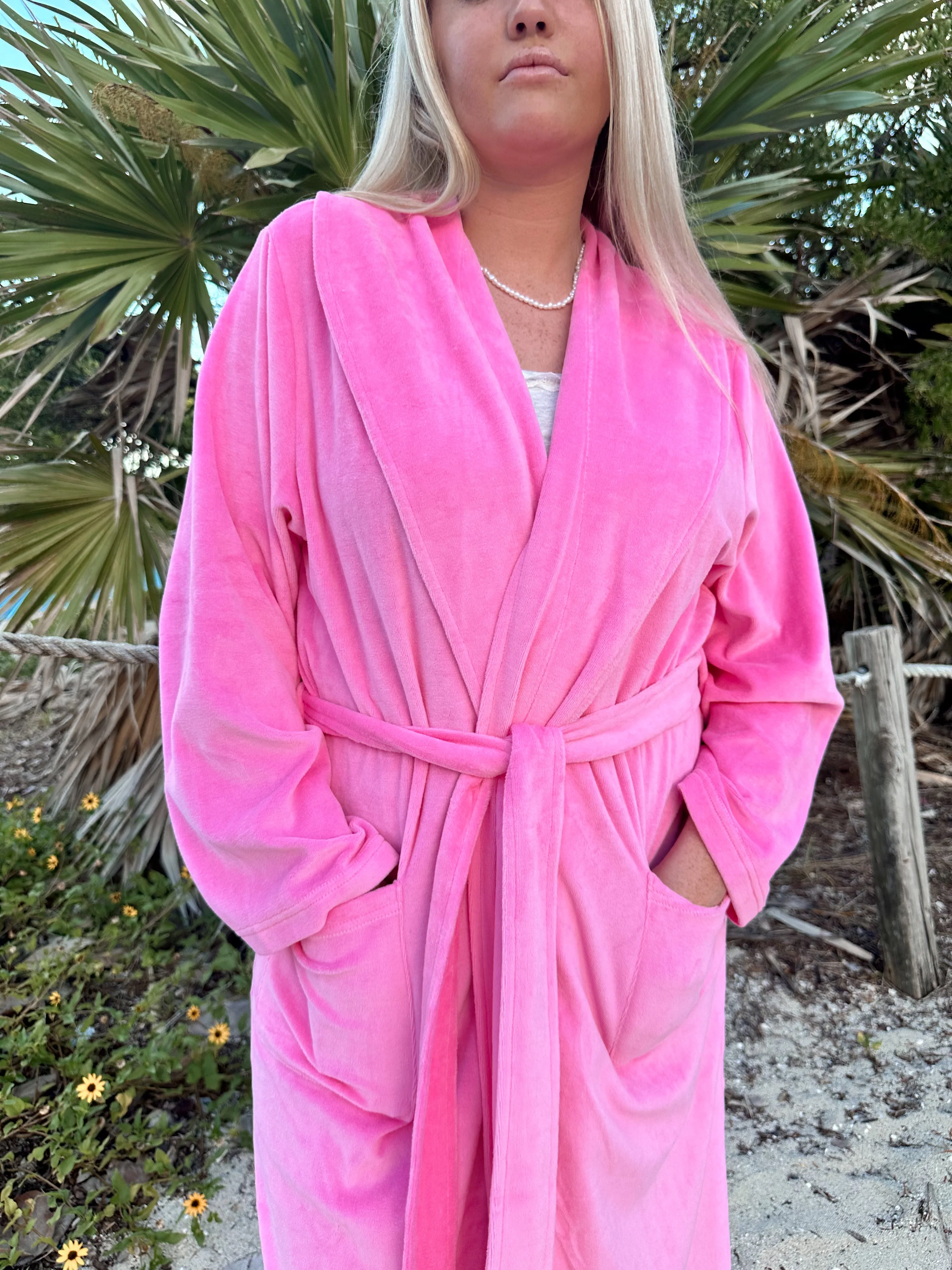 Hot Pink Dream Hotel Robe - Image 13