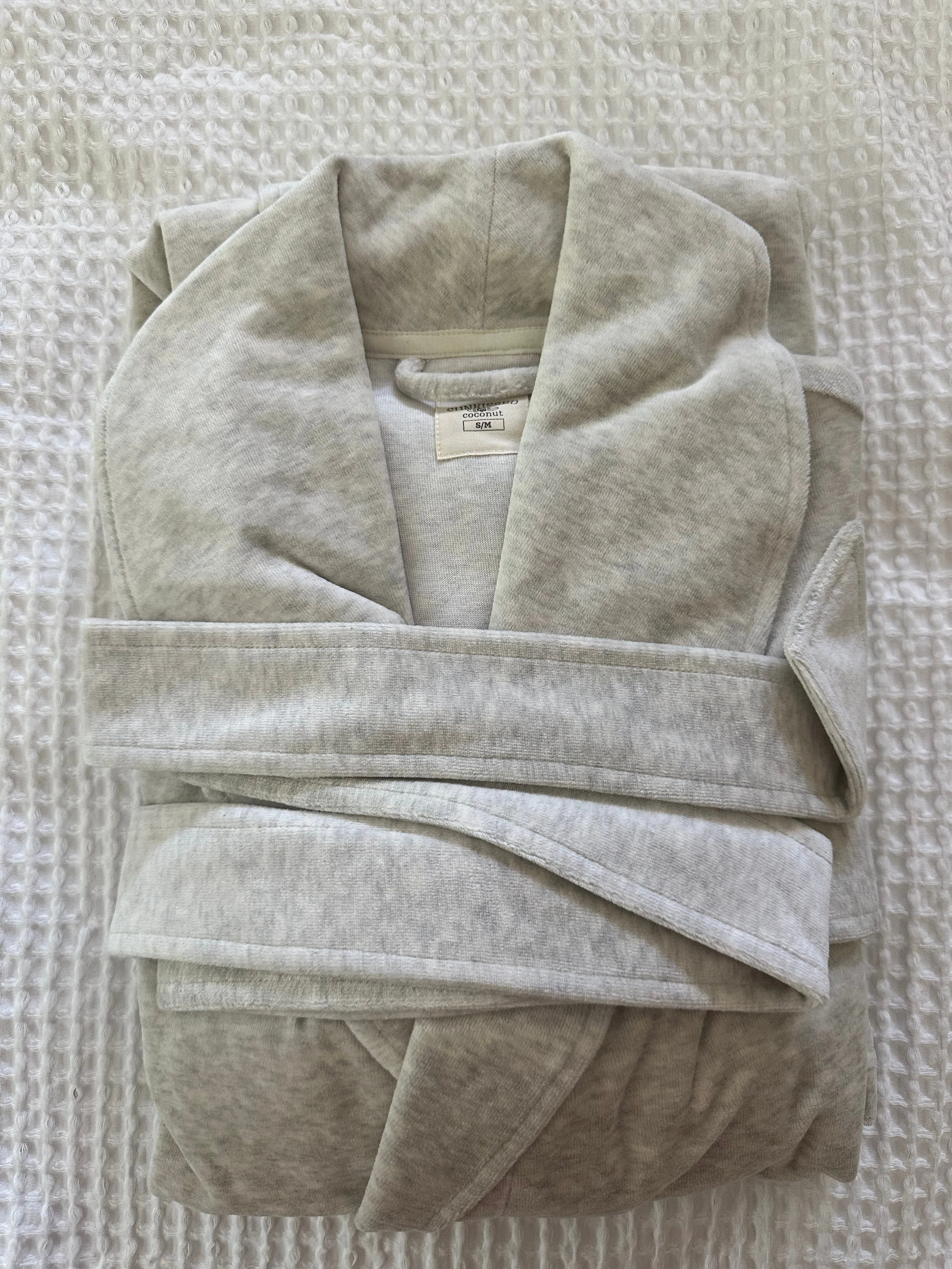 Earthy Grey Dream Hotel Robe - Image 6