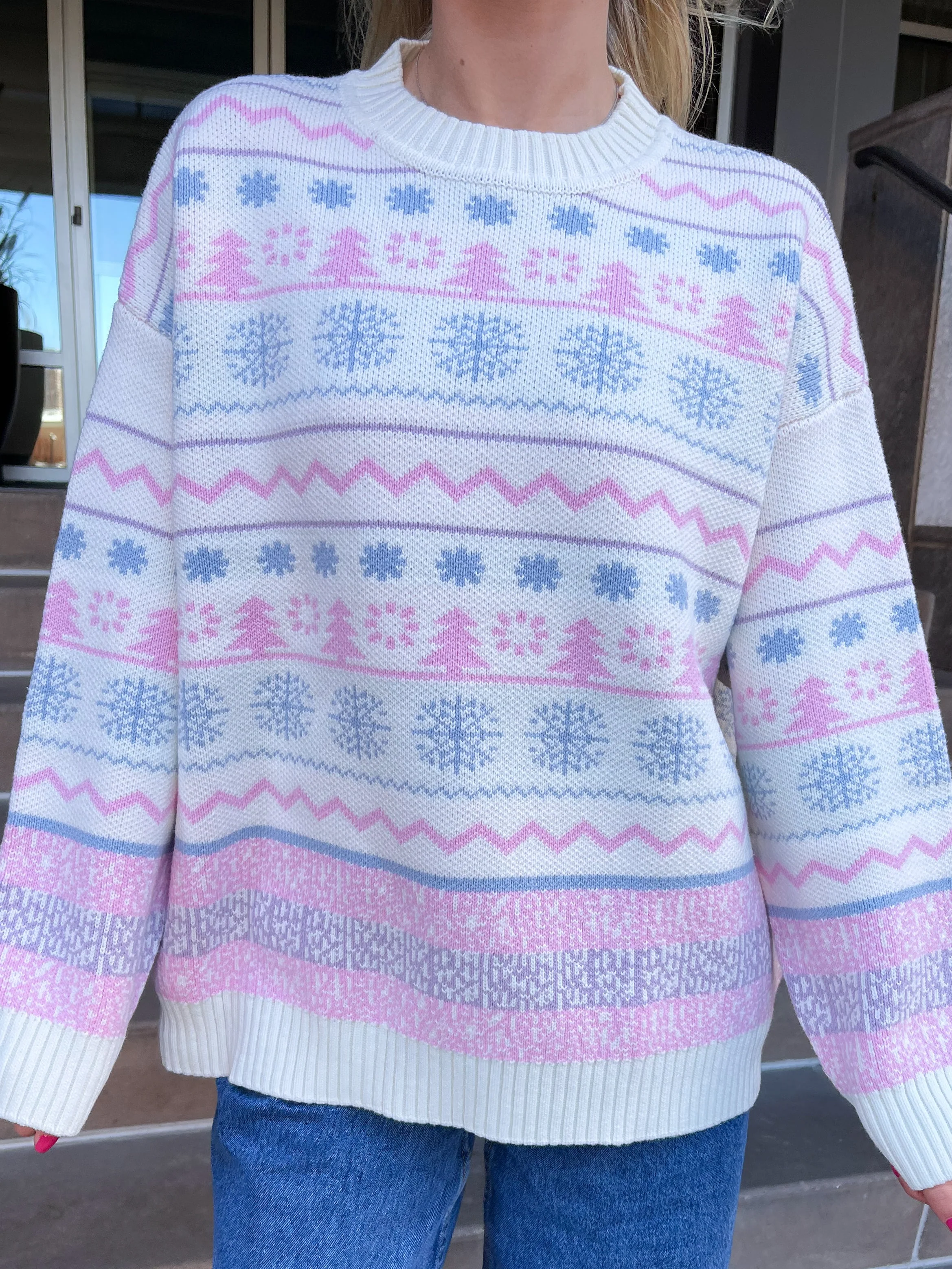 Icelandic Lights Winter Sweater - Image 6