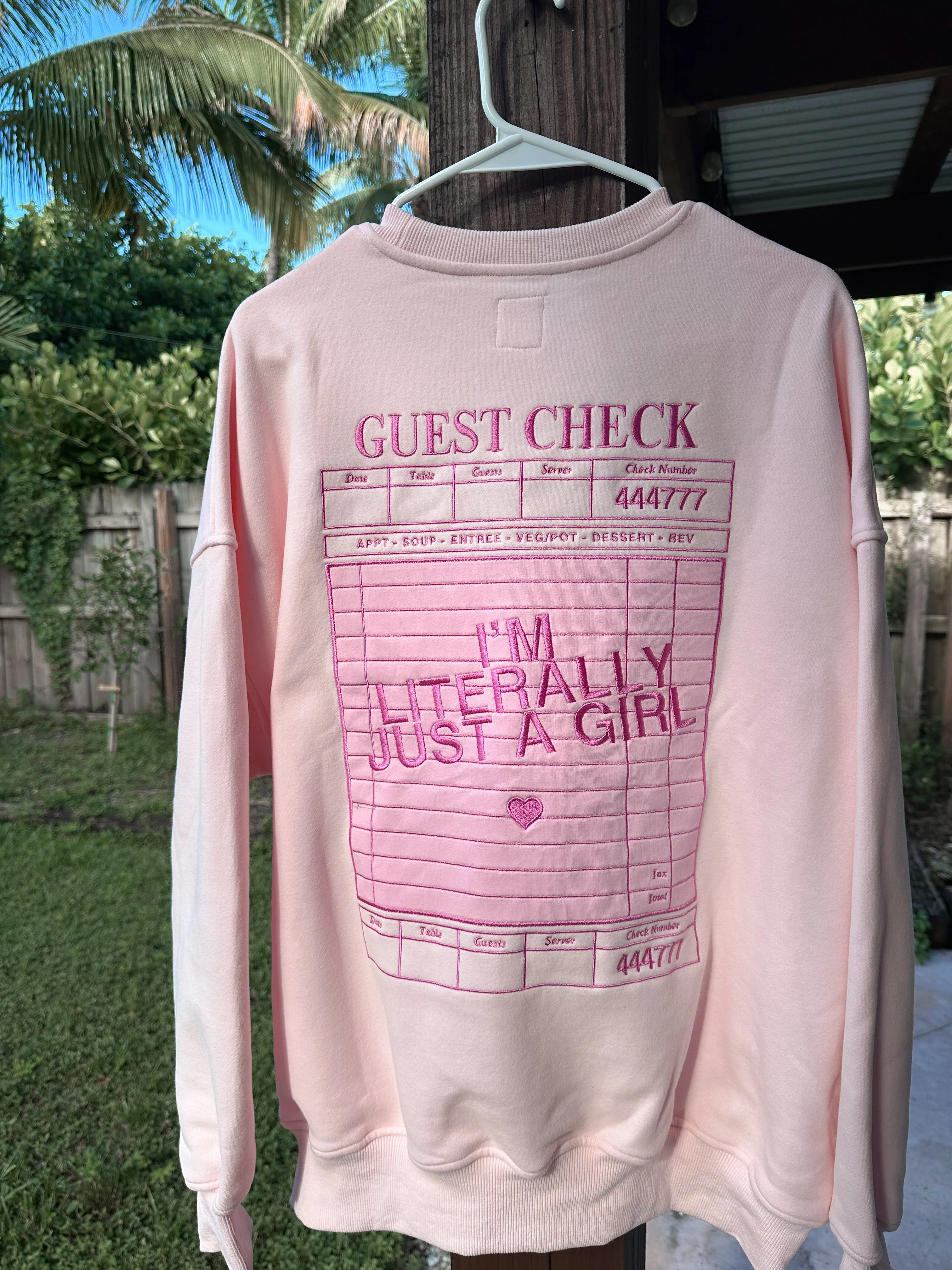 I'm Literally Just A Girl Sweatshirt - Image 6
