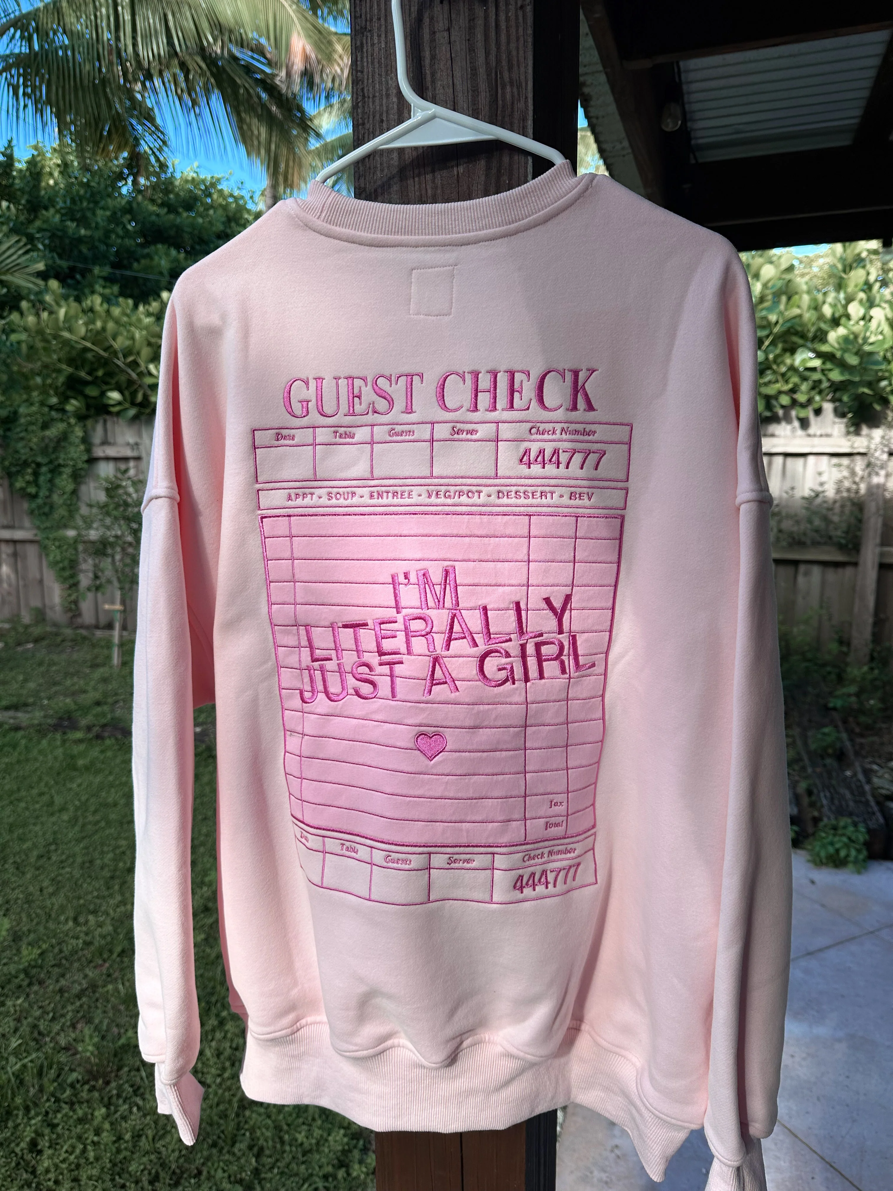 I'm Literally Just A Girl Sweatshirt - Image 7