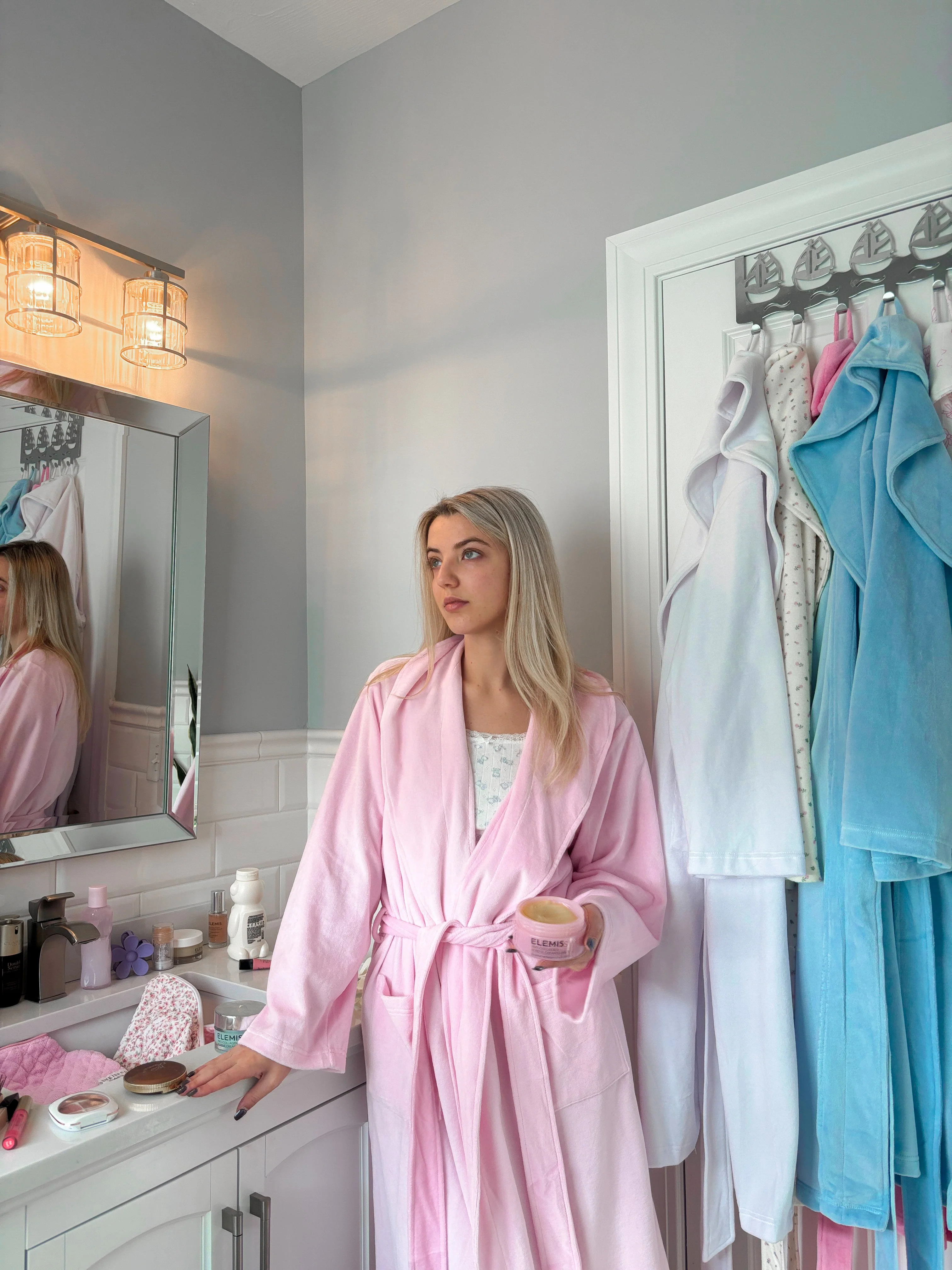Light Pink Dream Hotel Robe - Image 11