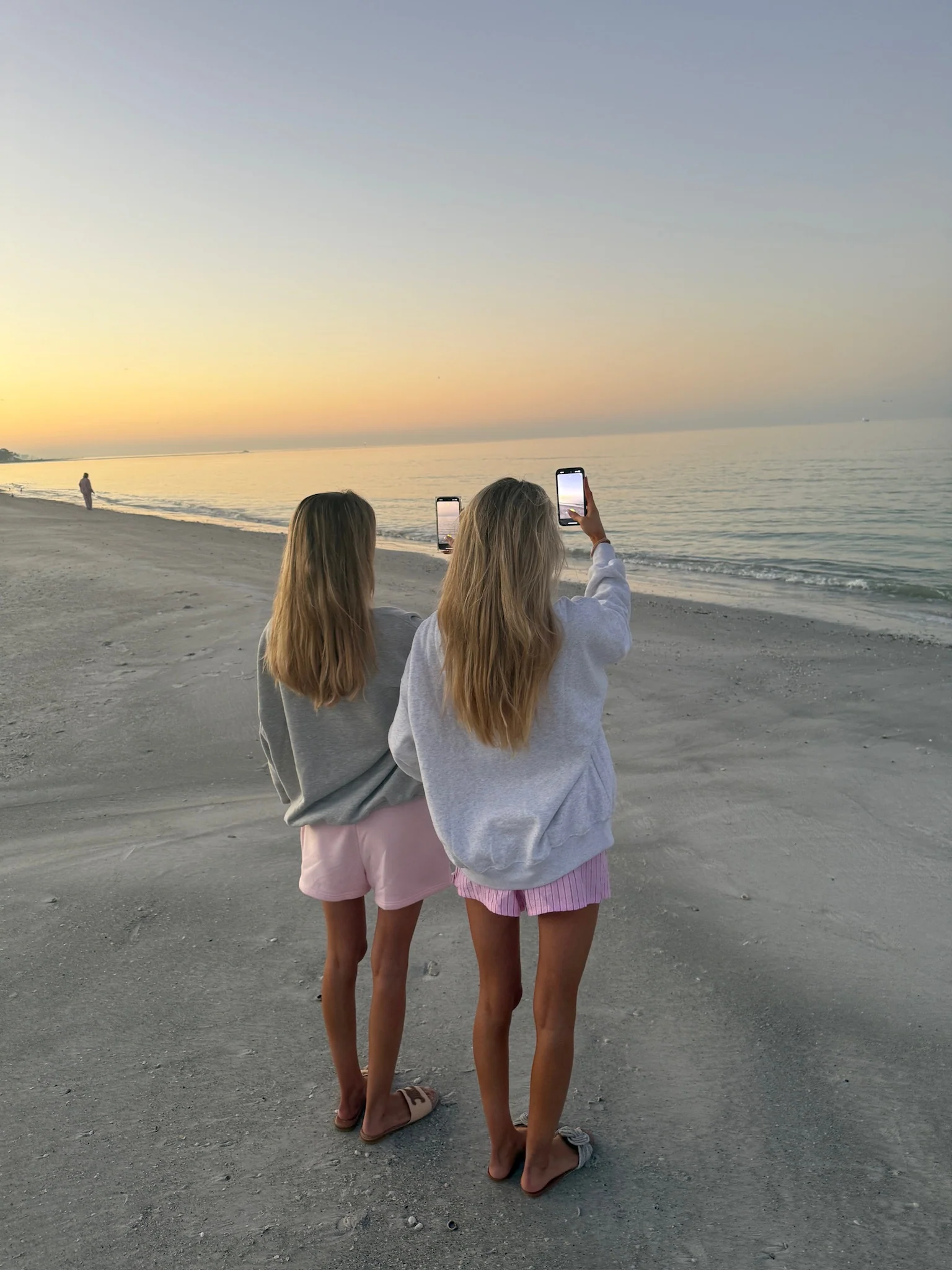 Light Pink Basic Blank Shorts - Image 4