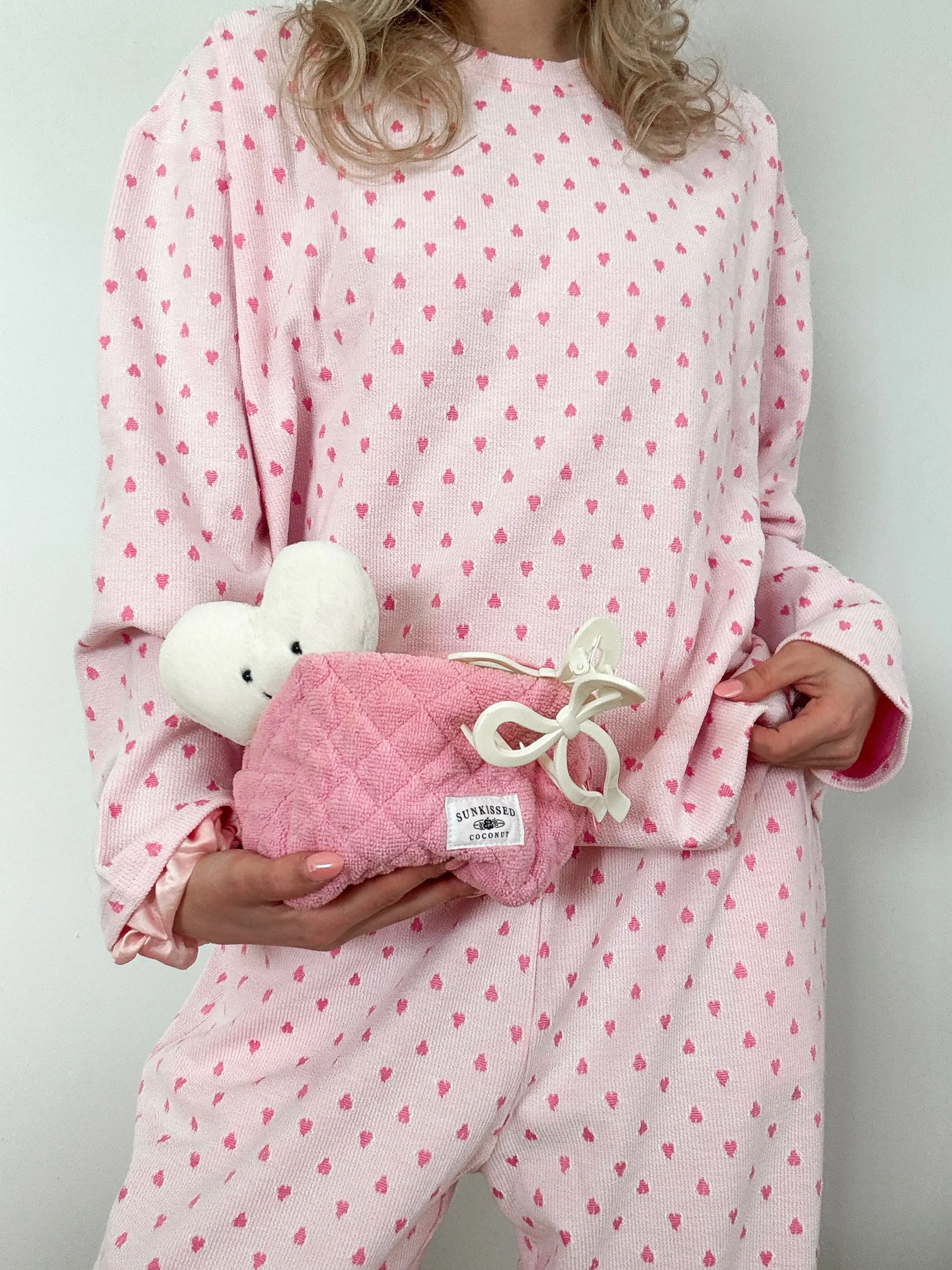 Heart Long Sleeve Pajama Top - Image 10