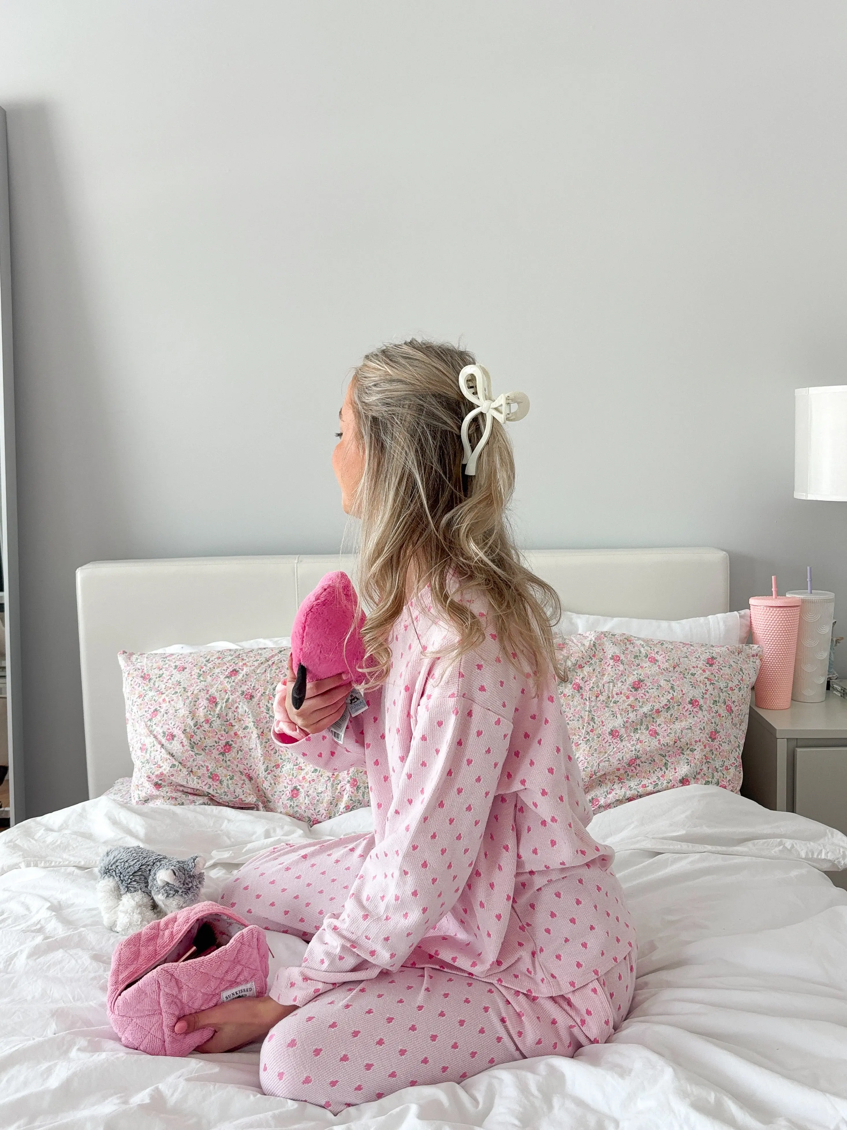 Heart Long Sleeve Pajama Top - Image 5