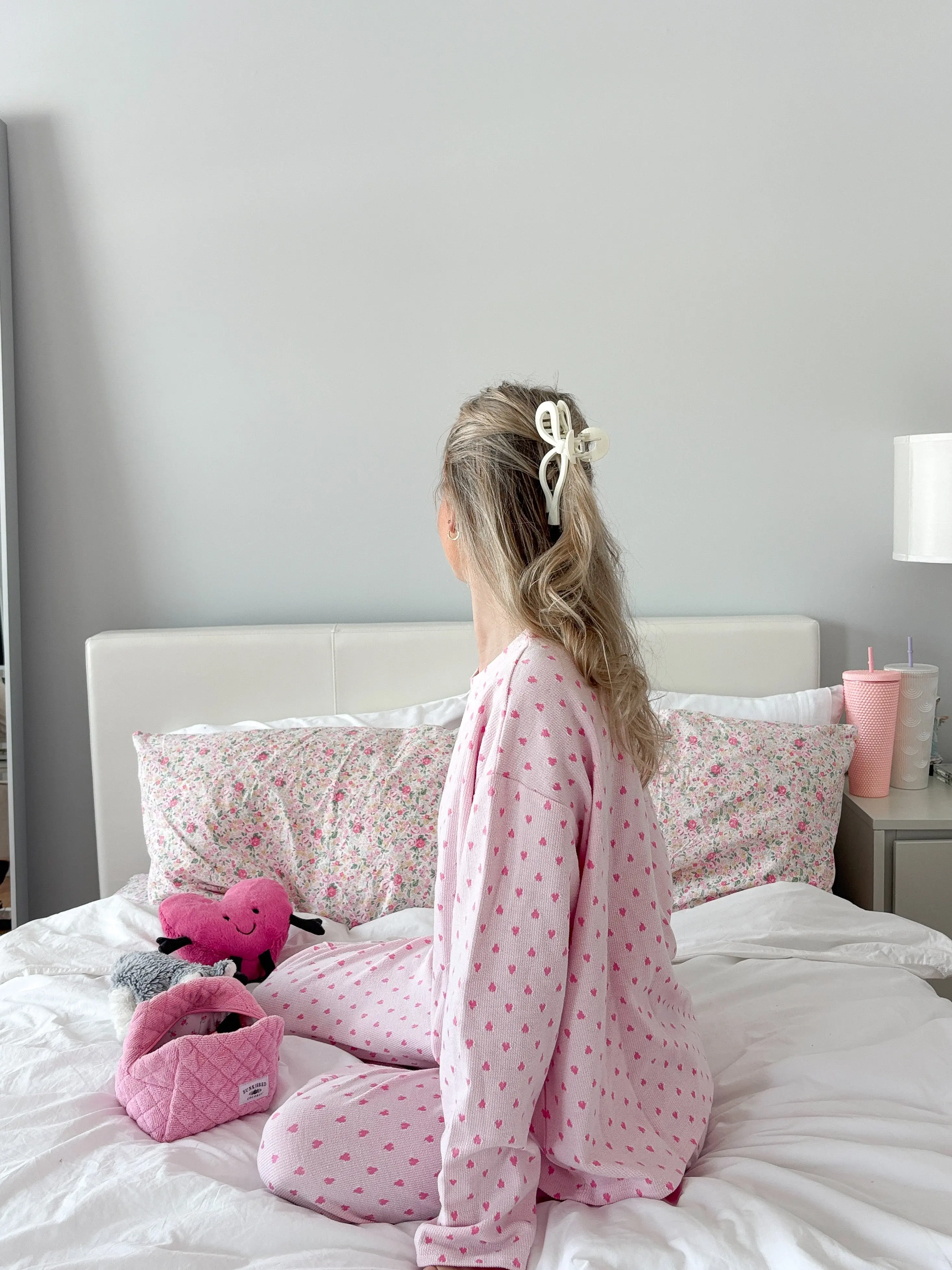 Heart Long Sleeve Pajama Top - Image 6