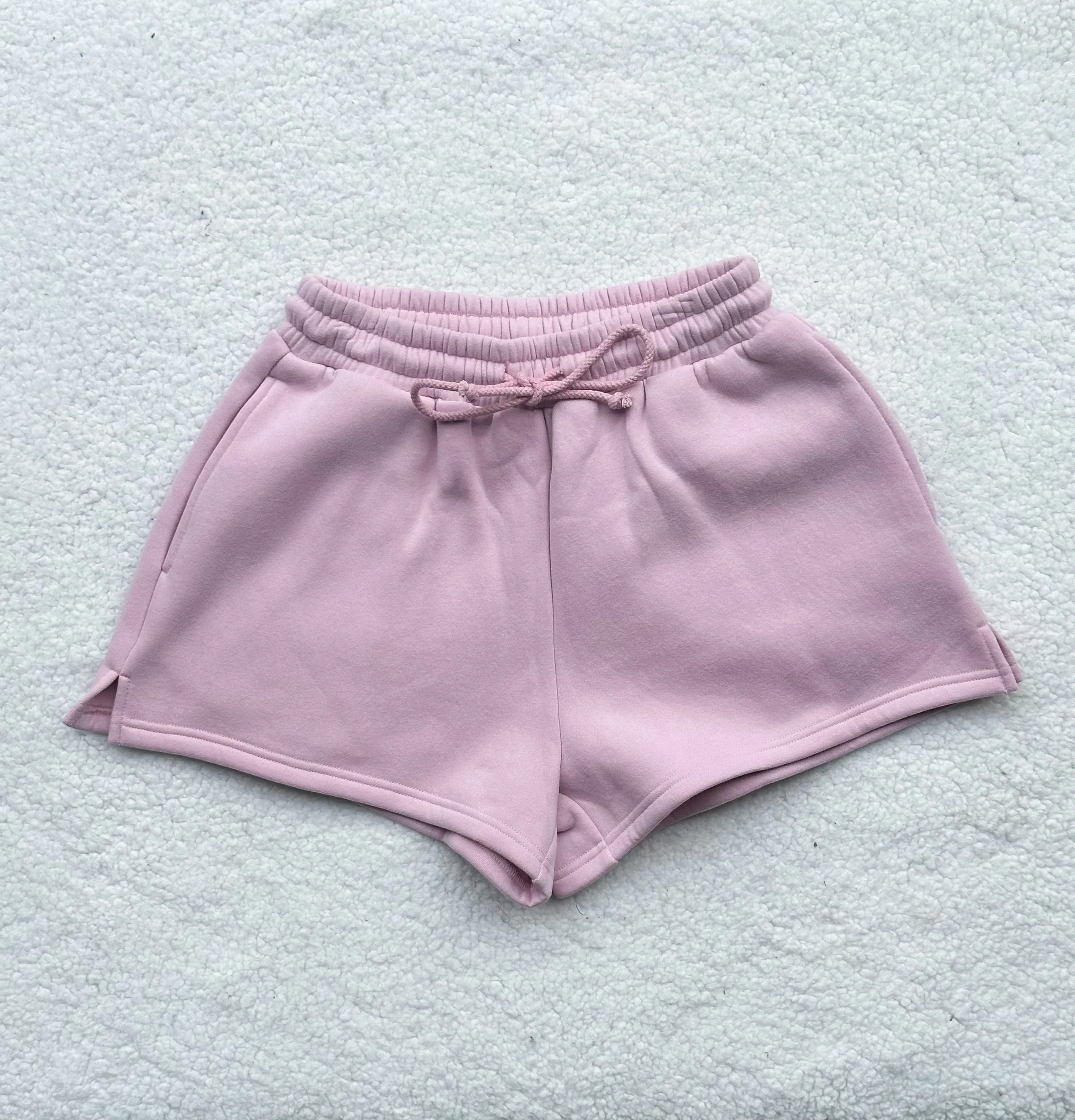 Mauve Mist Basic Blank Shorts - Image 2