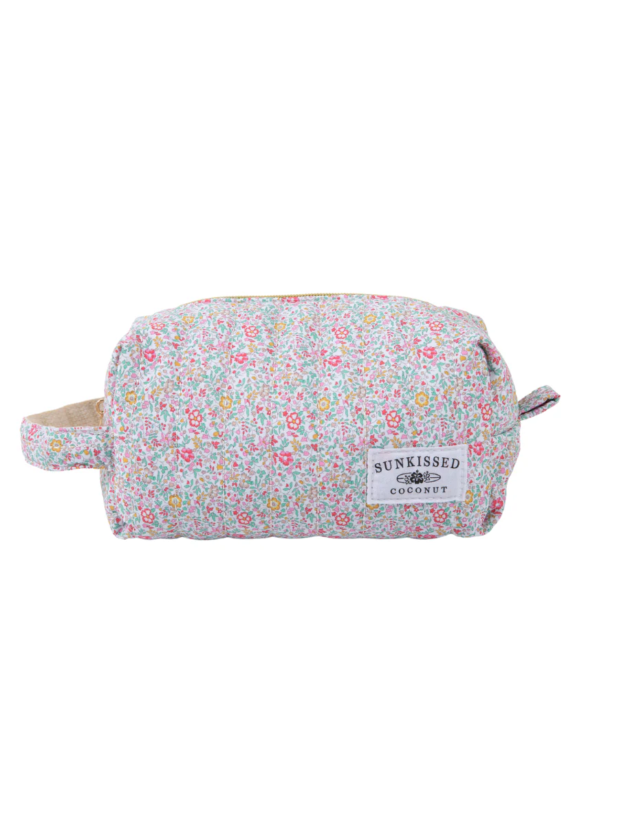 Medium Floral Day In The Park Handmade Handle Bag - Image 6