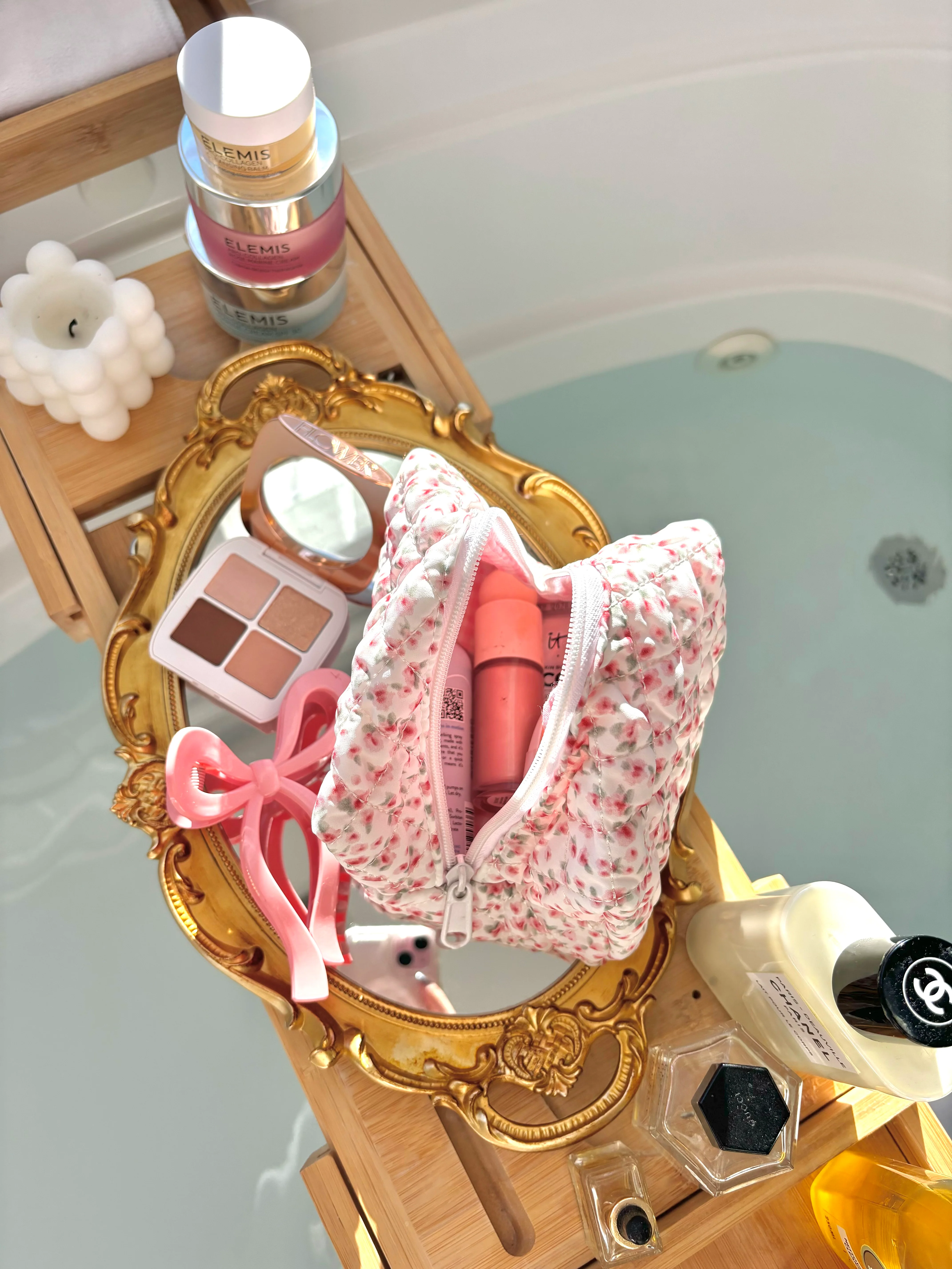 Small Miley Quilted Handmade Travel Bag - Image 4