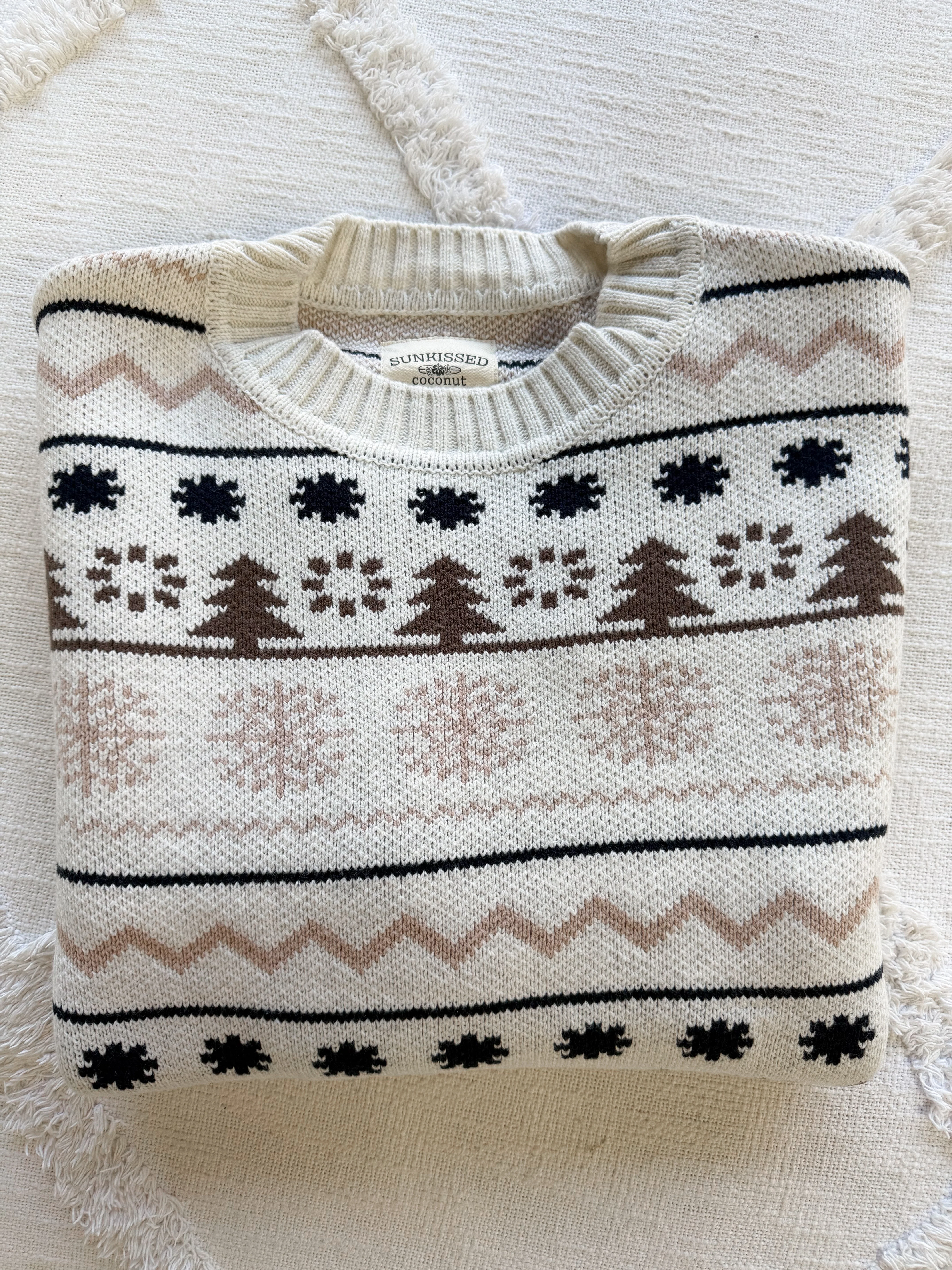 Moose Tracks Winter Sweater - Image 3