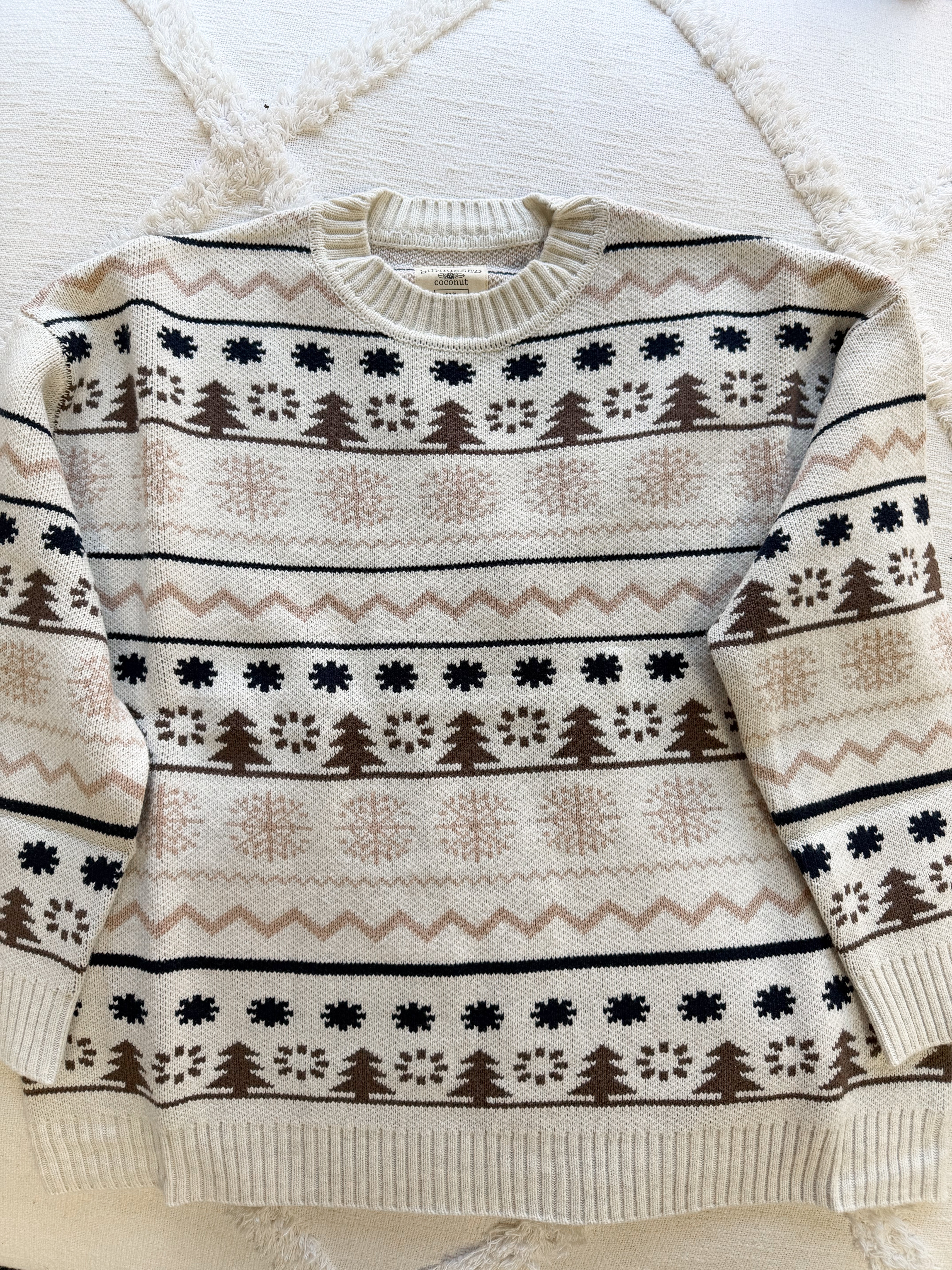 Moose Tracks Winter Sweater - Image 4