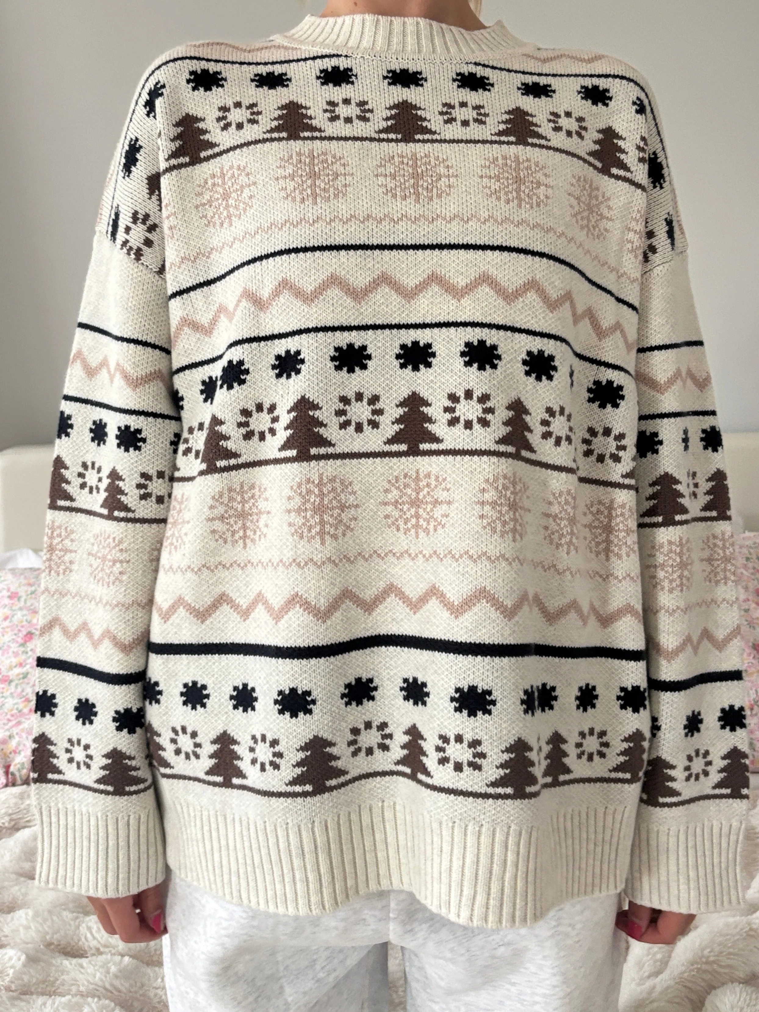 Moose Tracks Winter Sweater - Image 9