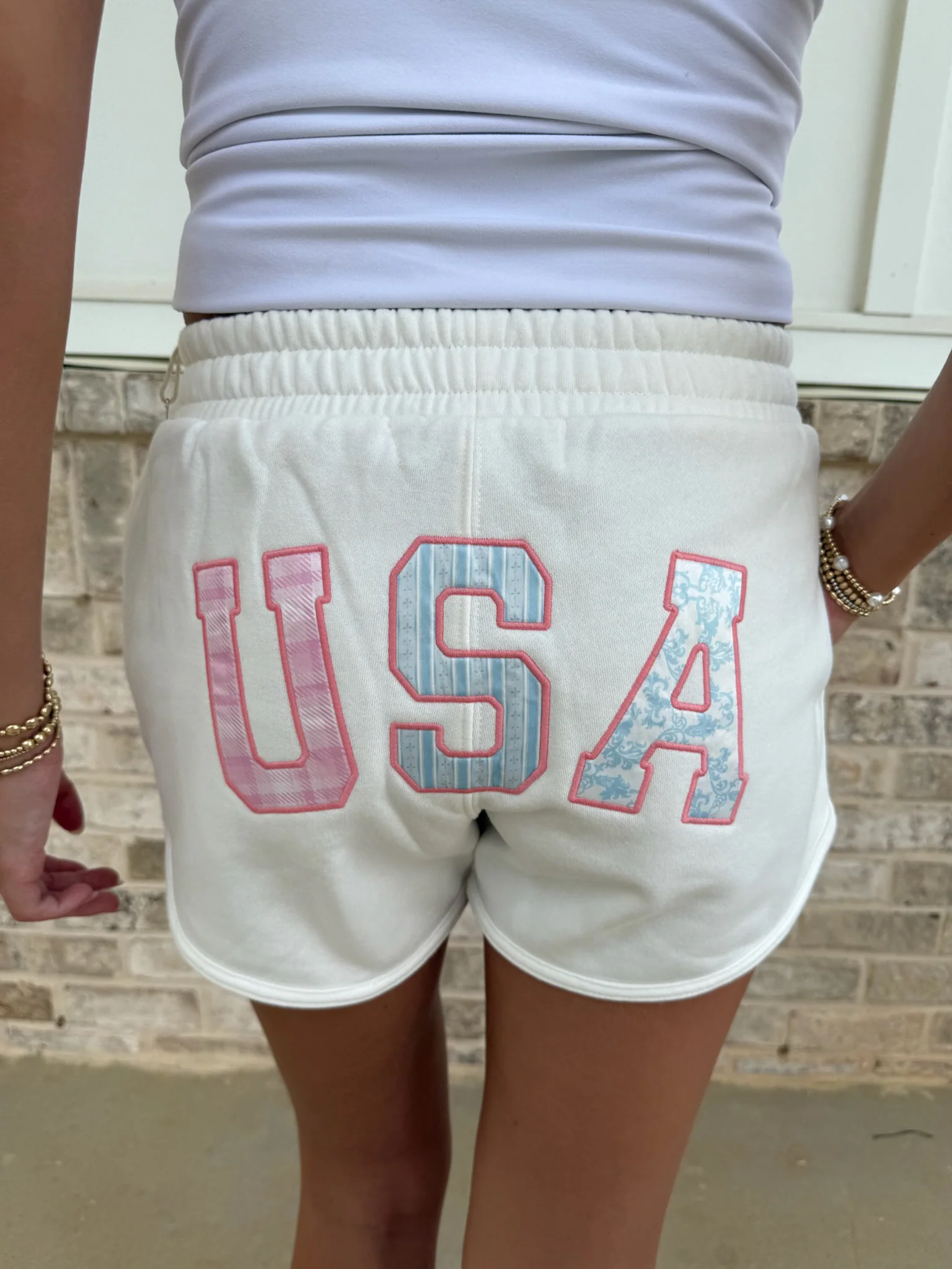 USA Embroider Shorts