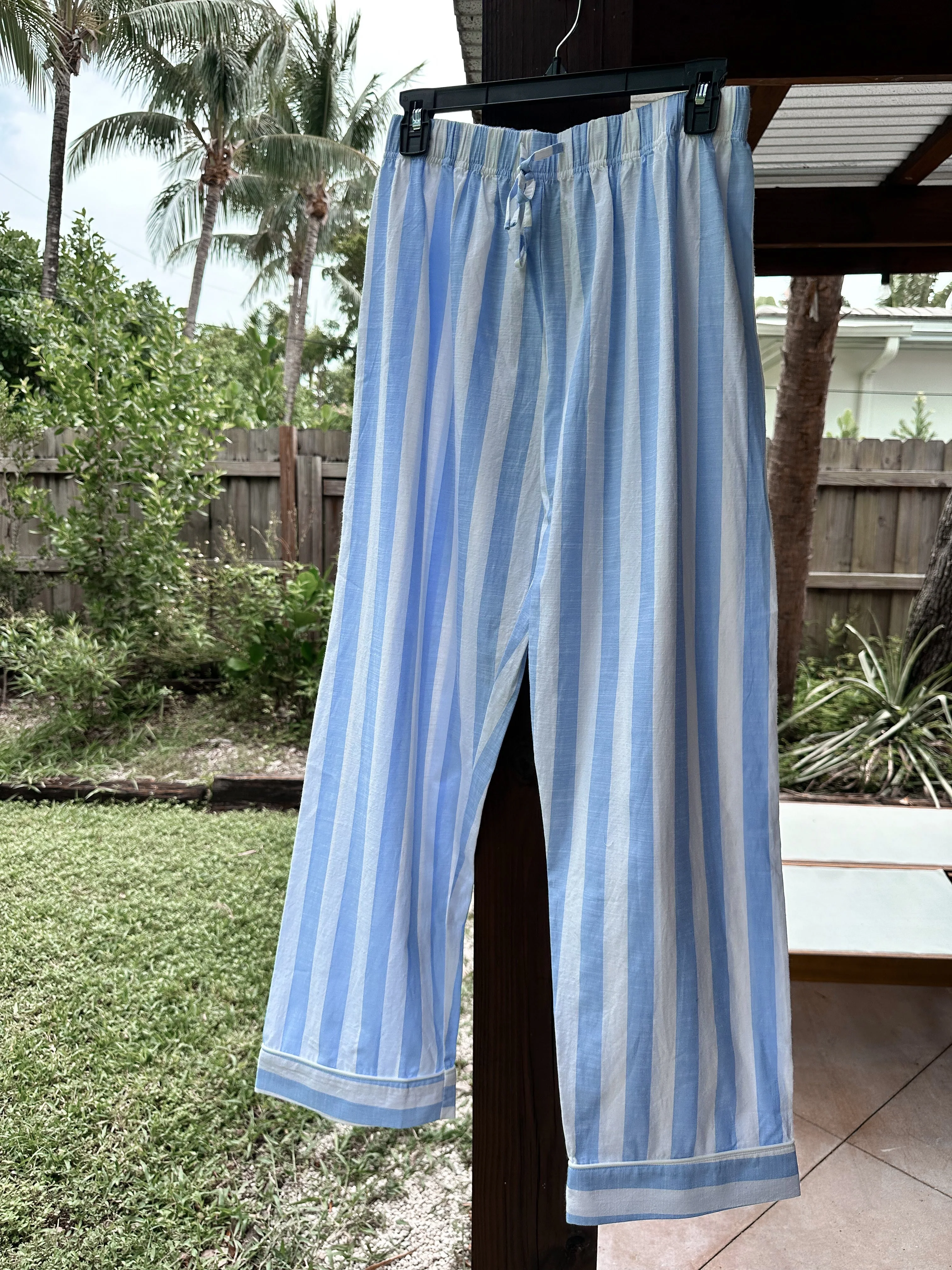 A Day In Greece Striped Pajama Pants - Image 5