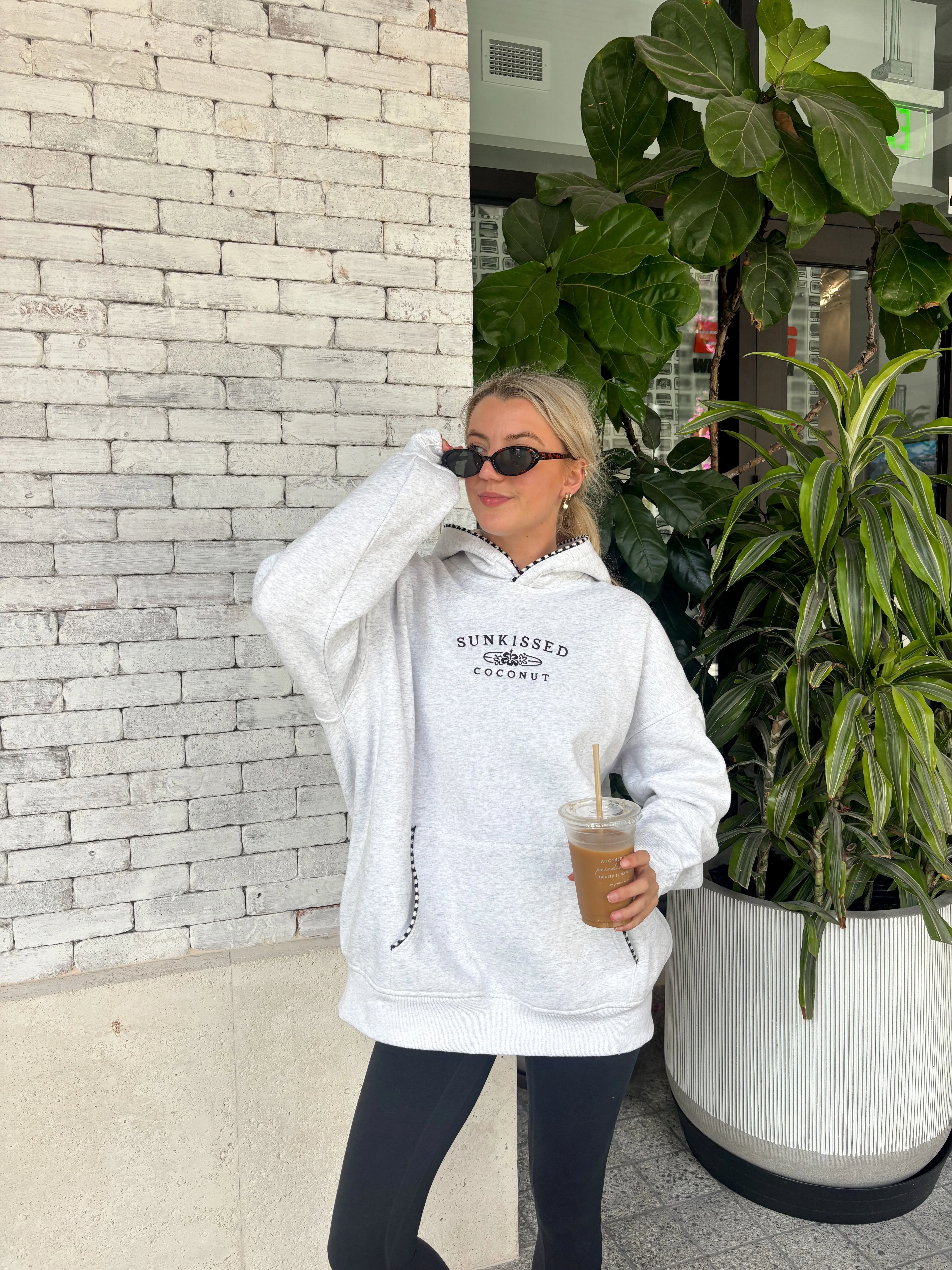 Pearl Grey Lexi Stitched Sunkissedcoconut Hoodie - Image 10