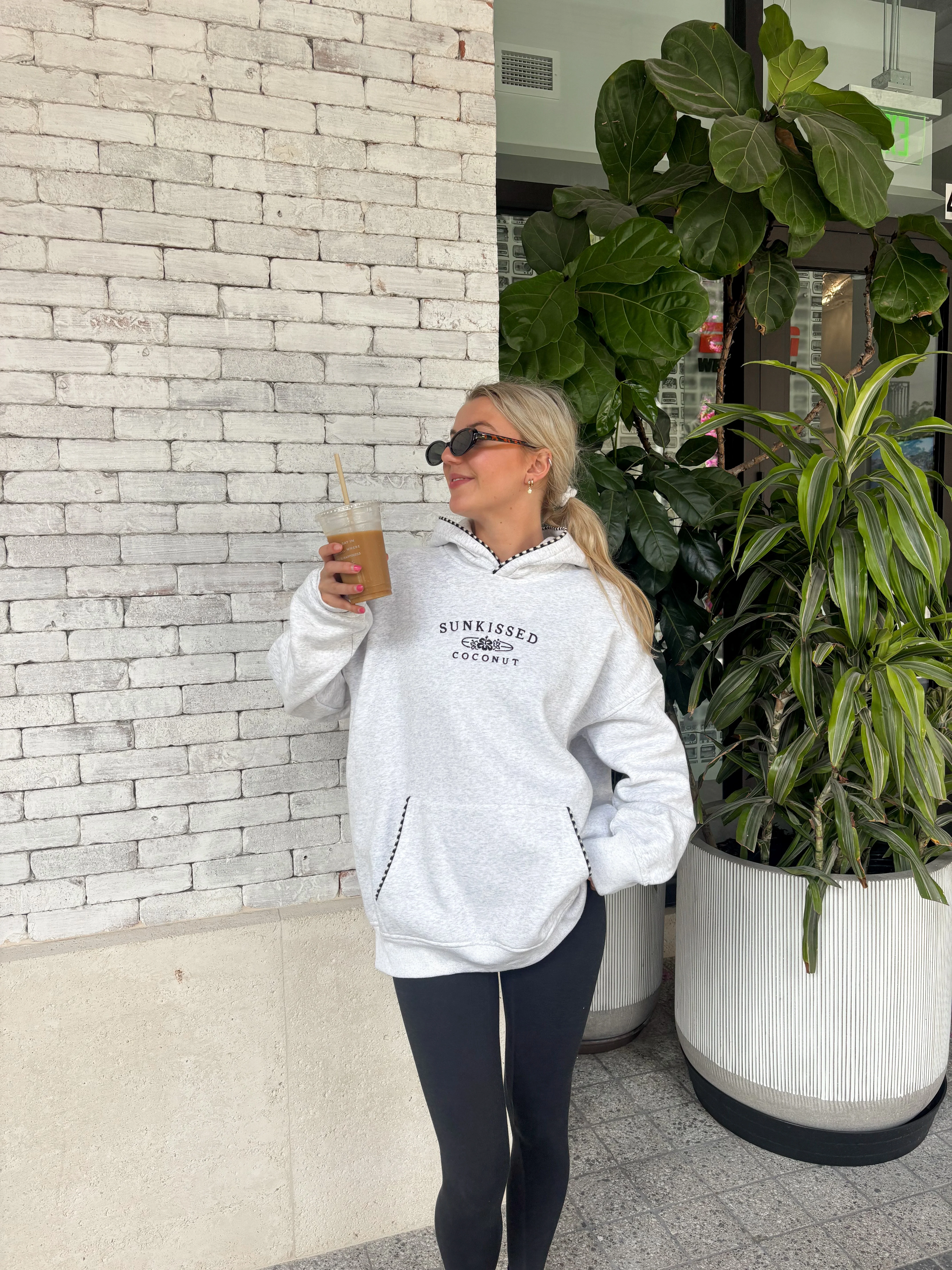 Pearl Grey Lexi Stitched Sunkissedcoconut Hoodie - Image 7