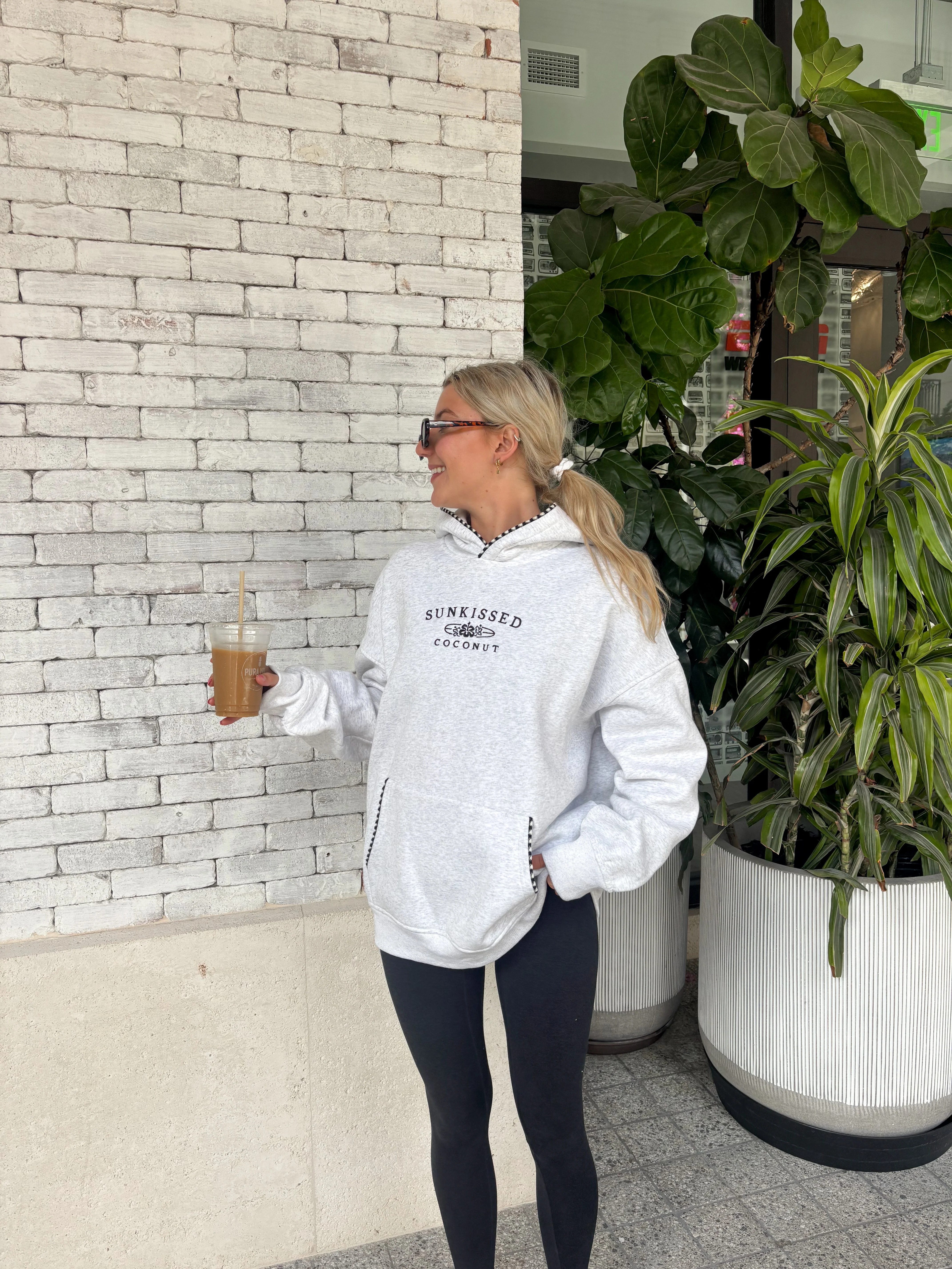 Pearl Grey Lexi Stitched Sunkissedcoconut Hoodie - Image 8