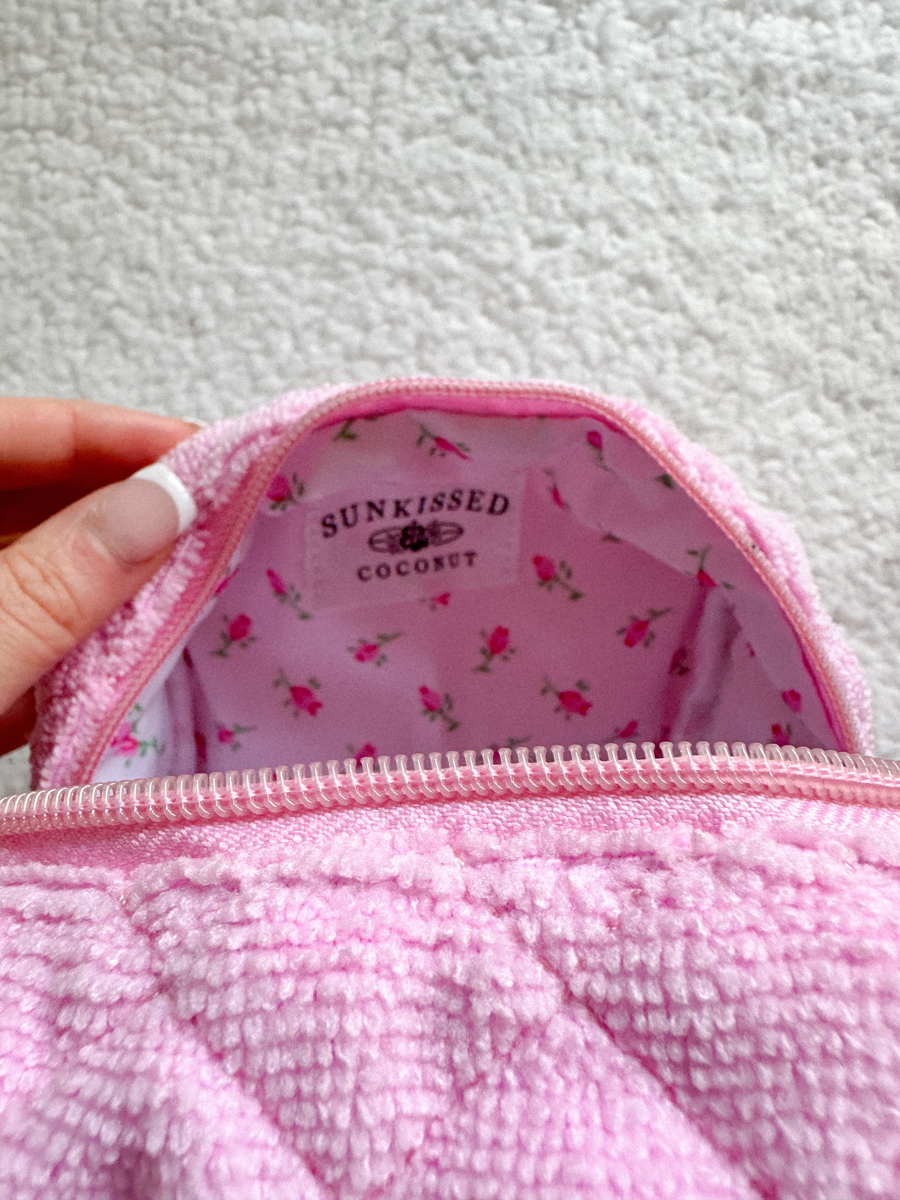 Small Poppi Quilted Handmade Travel Bag - Image 4