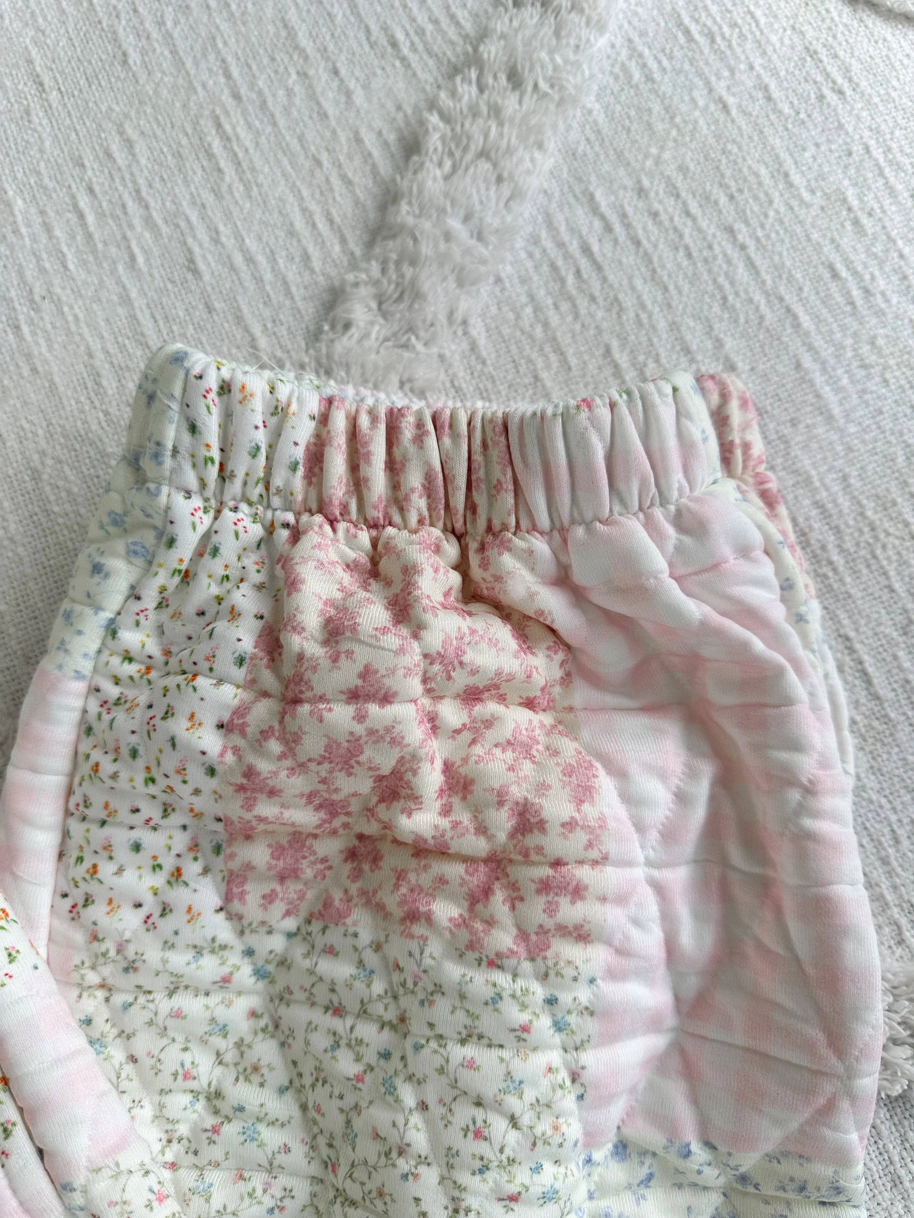 Quilted Pastel Joggers - Image 7