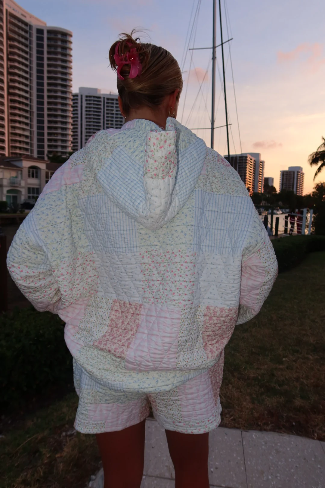 Quilted Pastel Shorts - Image 3