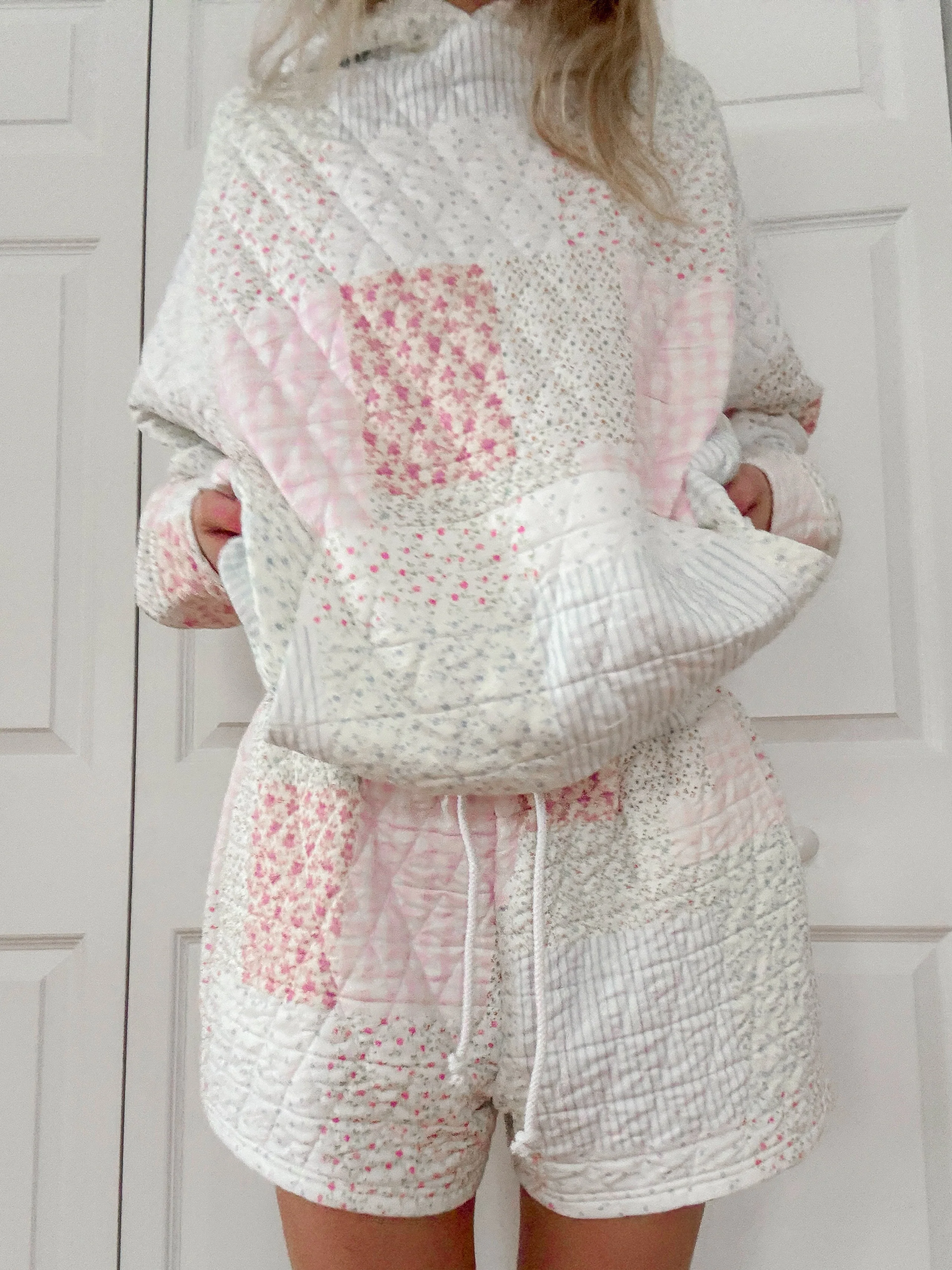 Quilted Pastel Shorts - Image 5