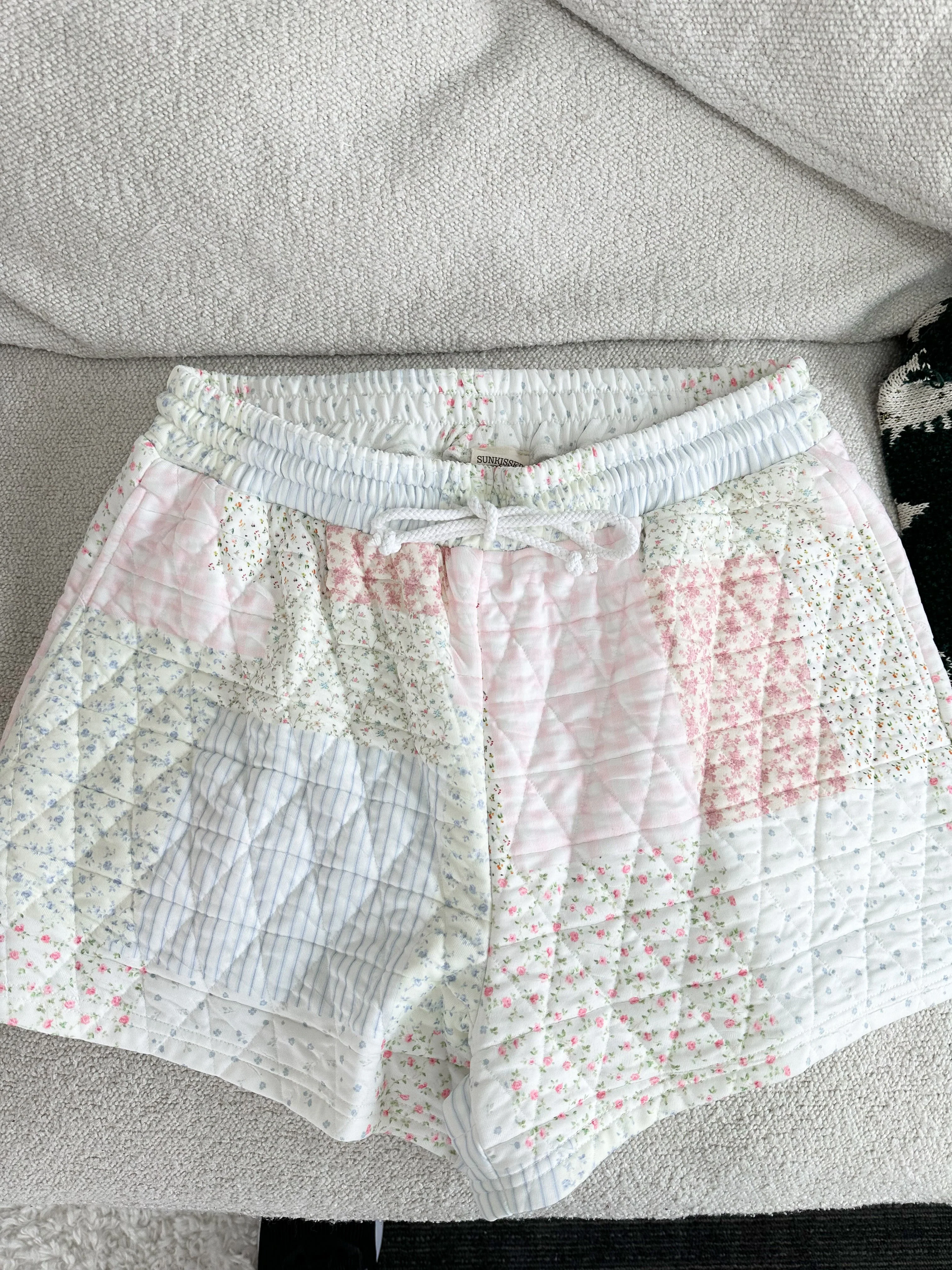 Quilted Pastel Shorts - Image 6